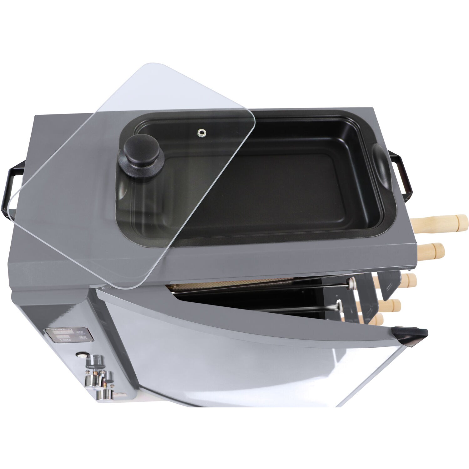 Brazilian Flame BG-05LXK-SILVER Tabletop-Grills - View #19
