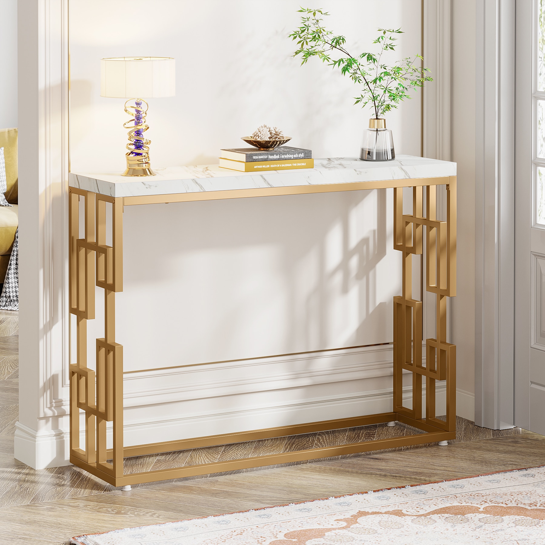 Fnova LWTJ-F1778 Console table Modern Finished Console table