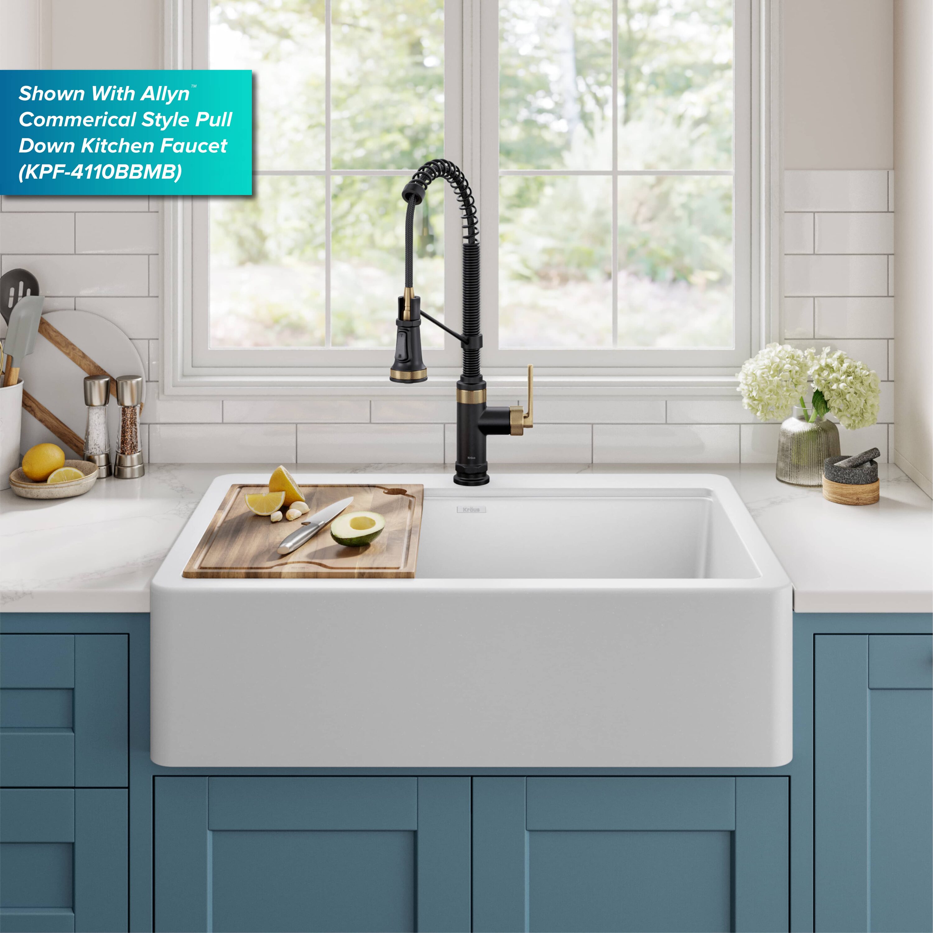 Kraus KGTF1-33WH Kitchen-Sinks - View #16