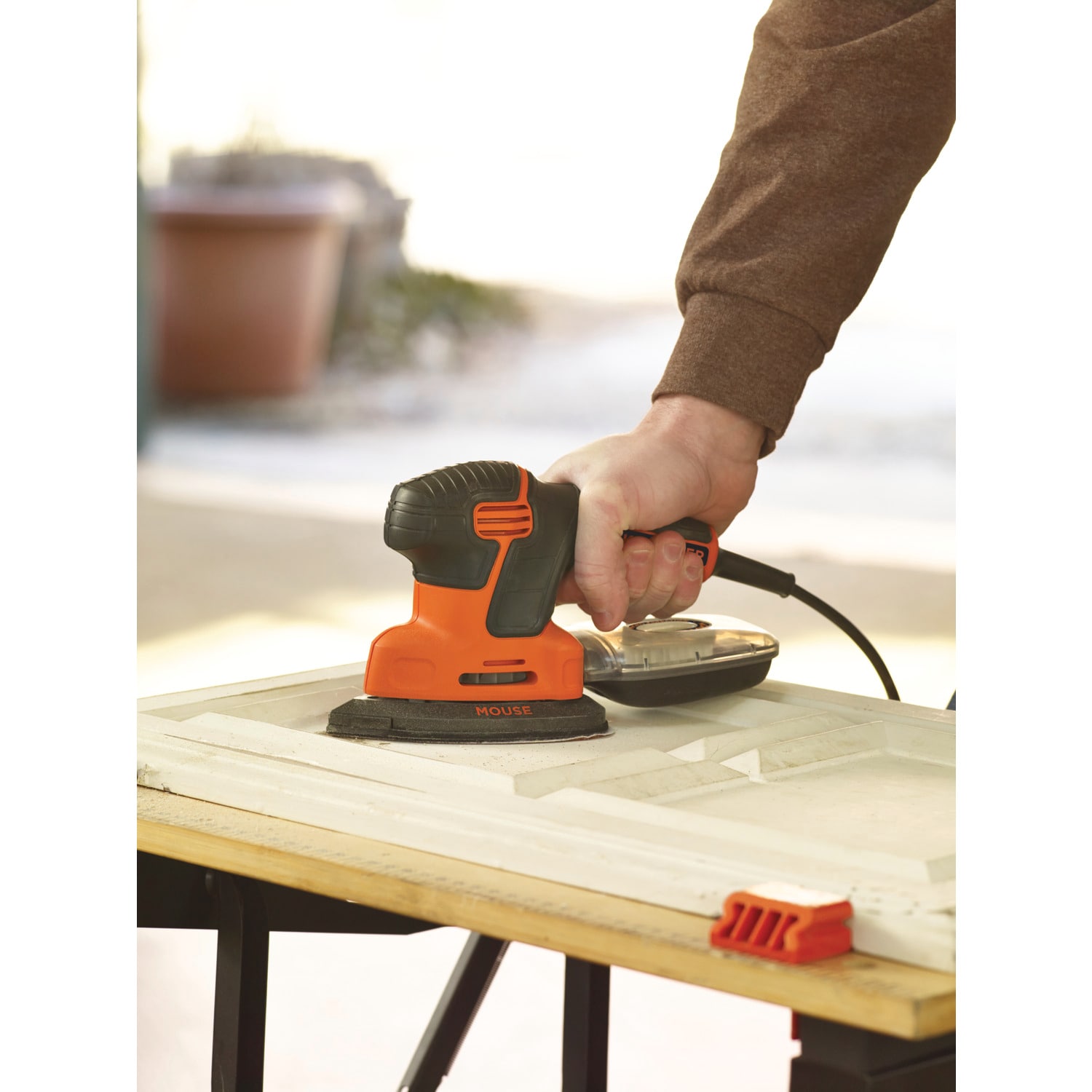 BLACK+DECKER 1.2-Amp Corded Detail Sander with Dust Management the Power Sanders department at Lowes.com