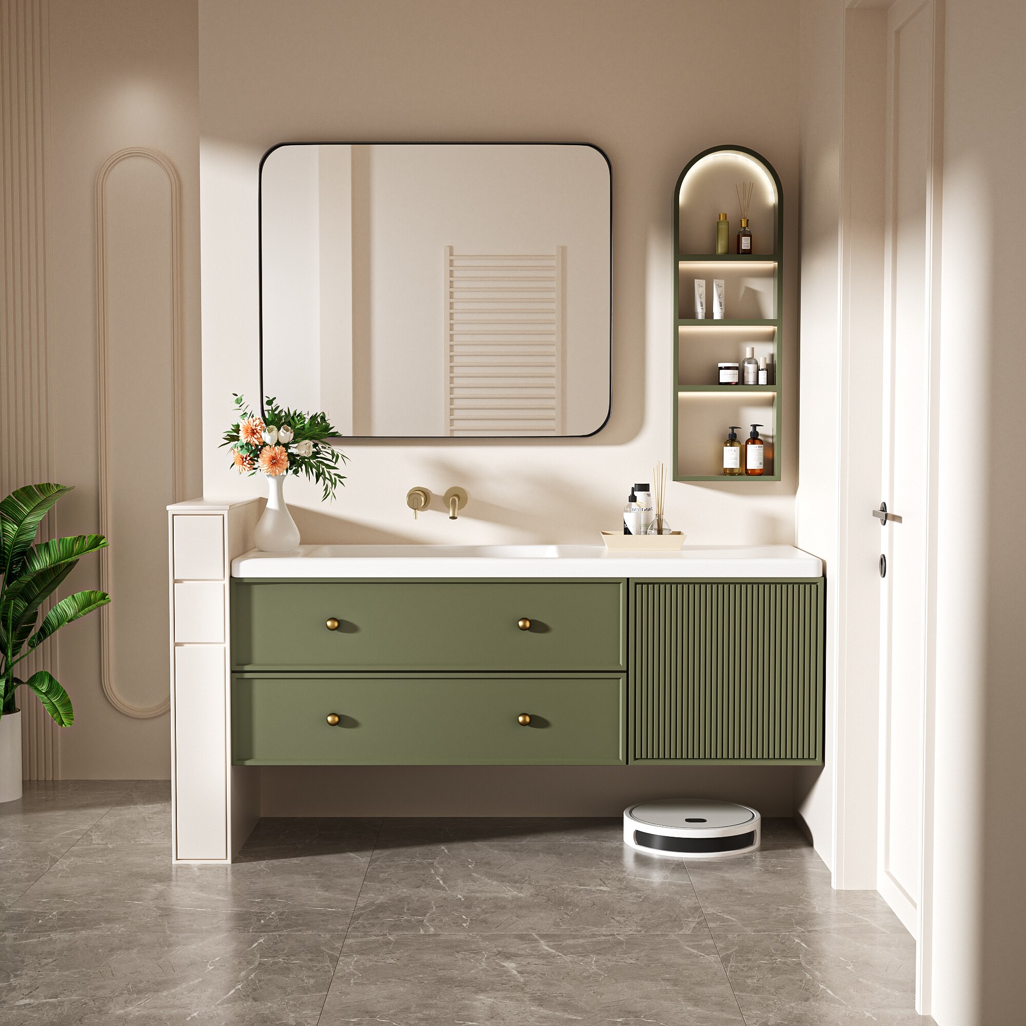 FurniFusion SF-Y-3630-B Decor-Mirrors - View #2