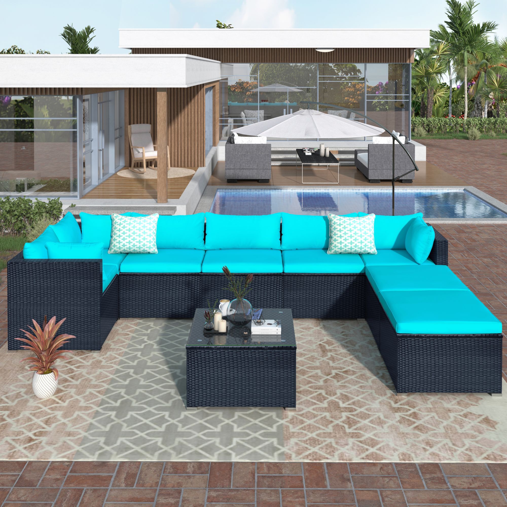 Afoxsos LWMX368 Patio-Conversation-Sets - View #3