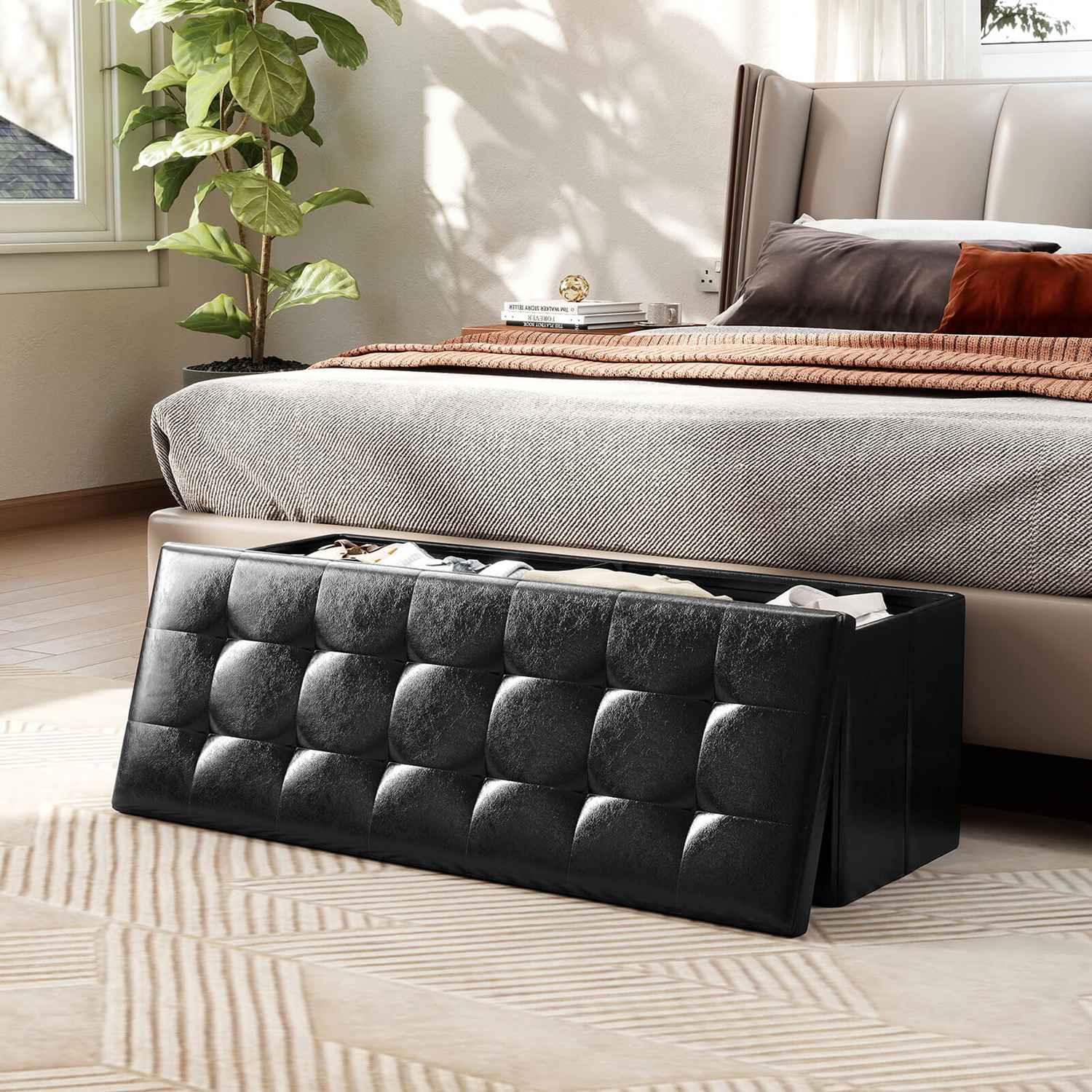Costway CSHY003521 Indoor-Ottomans - View #7