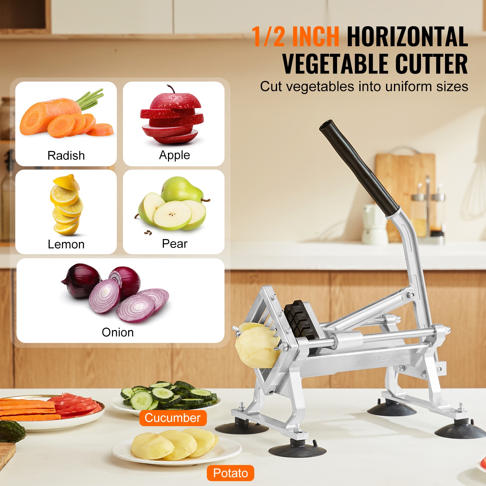 VEVOR SCFQQPJWS31603765V0 Food-Slicers - View #2