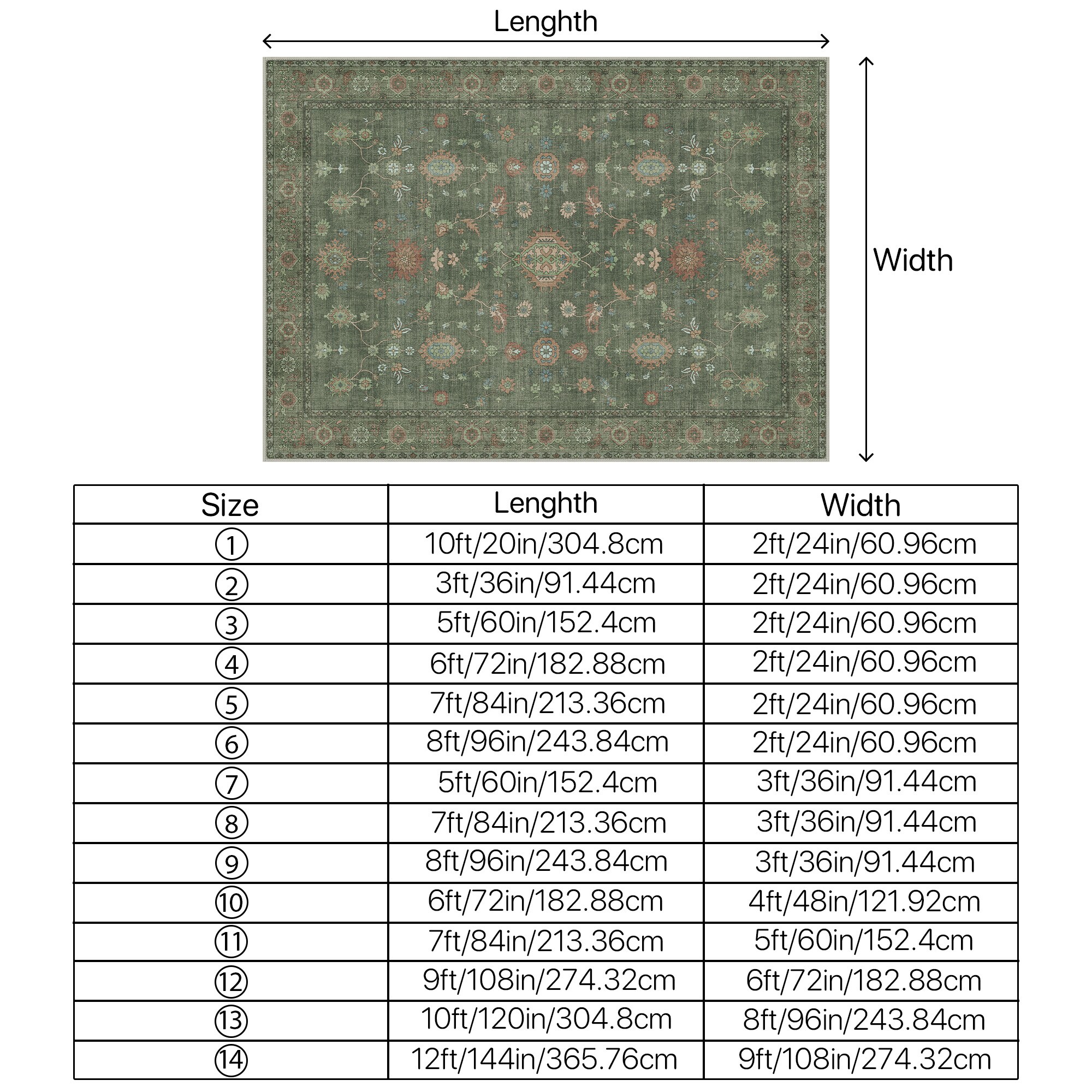 BAVNI AR2012-ML-2X7FT-LWS rugs - View #5