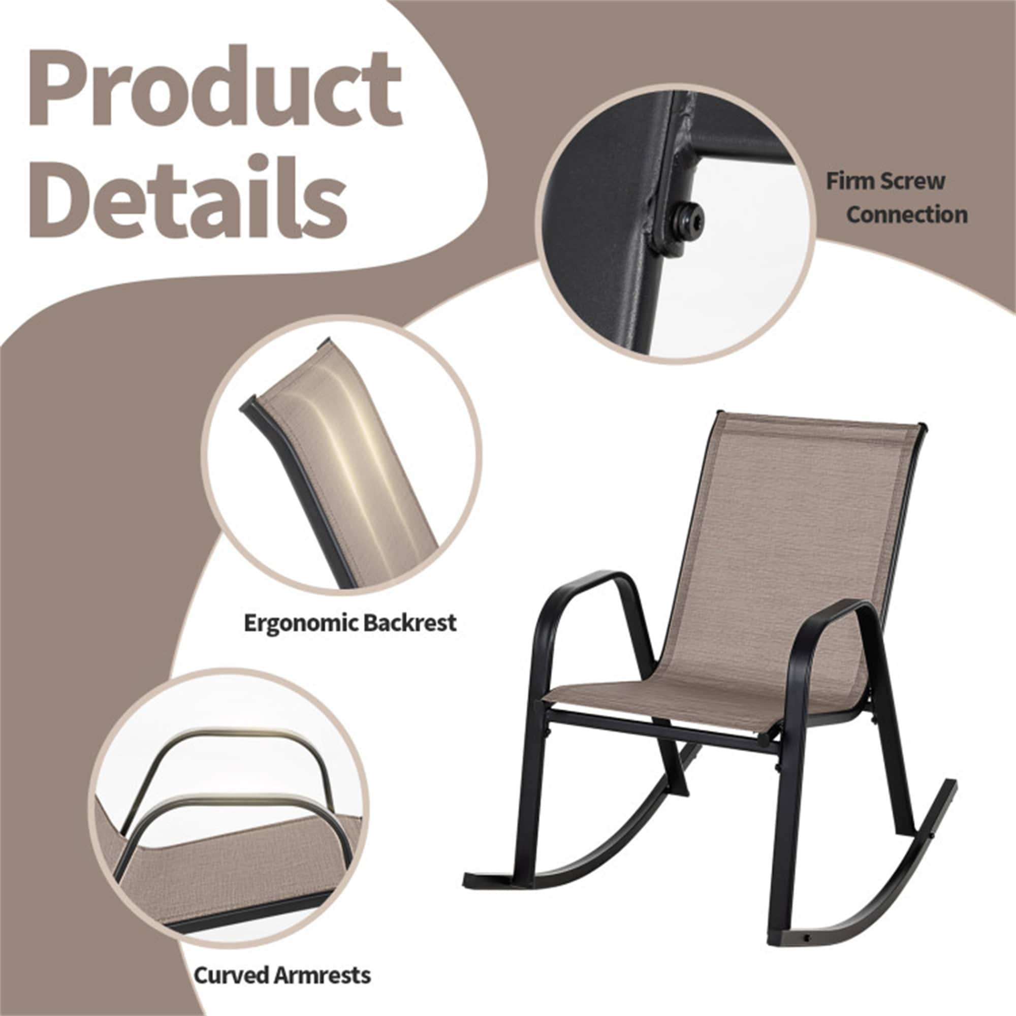 BABOOM BOM-0124958-OR Patio-Chairs - View #4