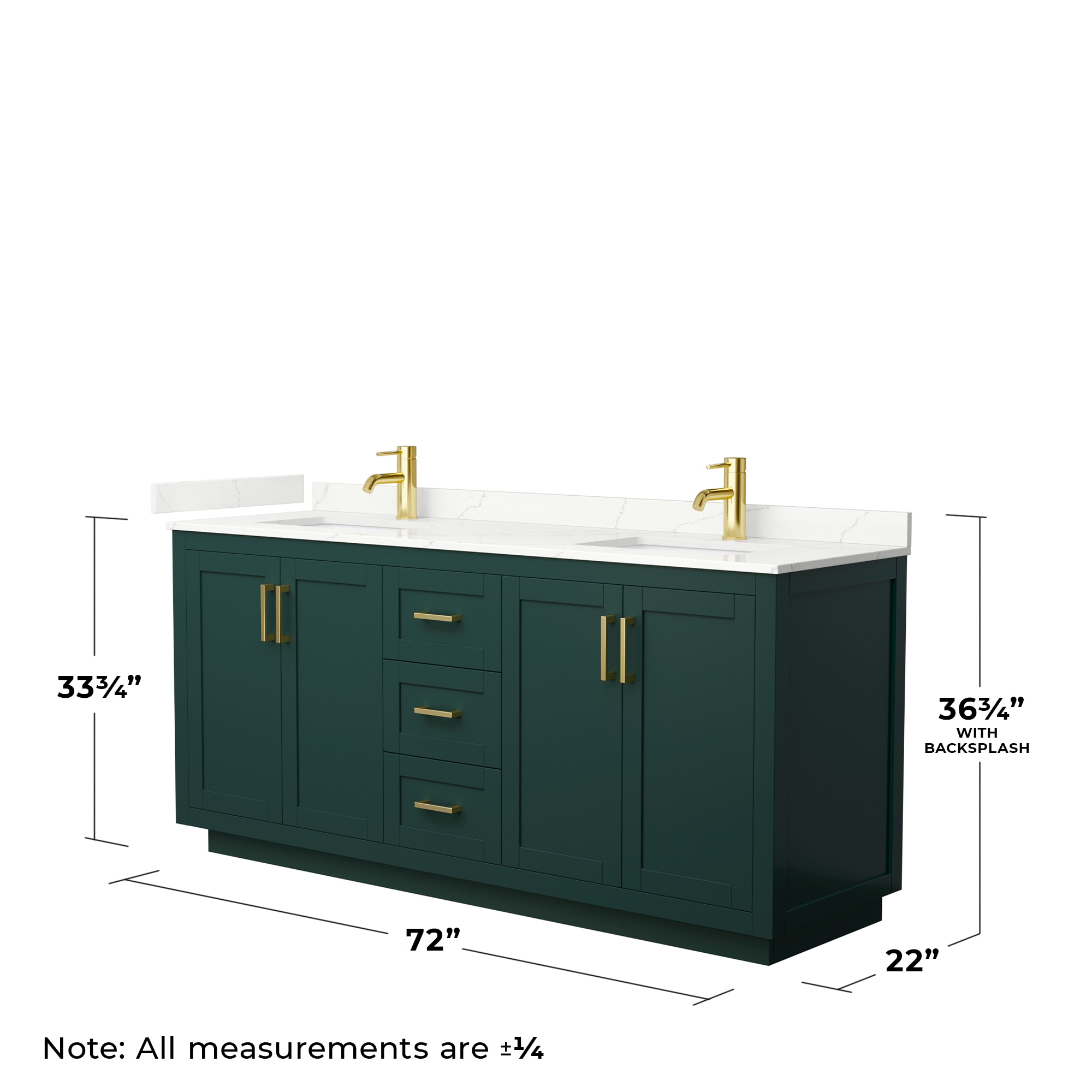 Wyndham Collection WCF292972DGDGTUNSM70 Bath-Vanity-Combo - View #6
