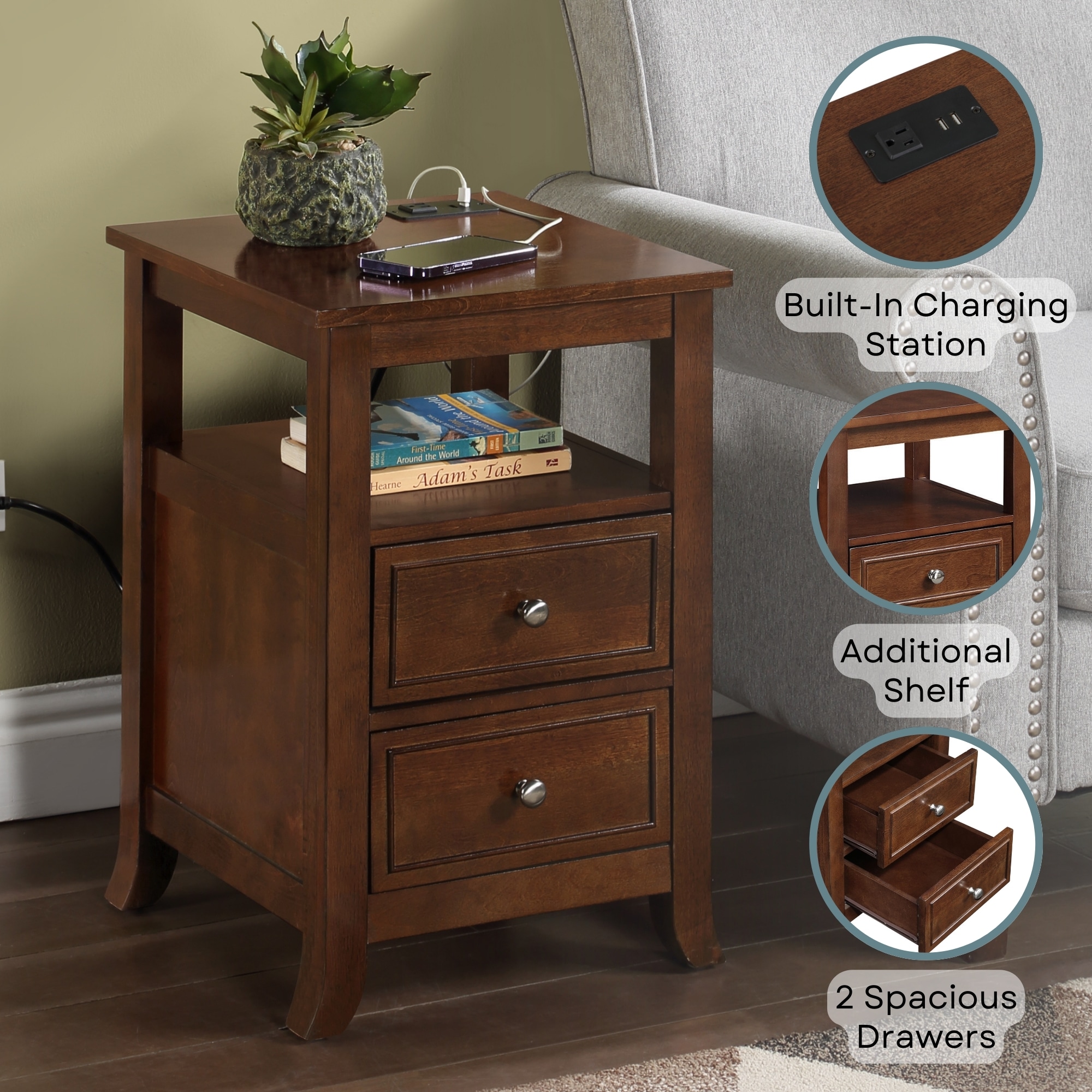 Convenience Concepts R6-449 End-Tables - View #8