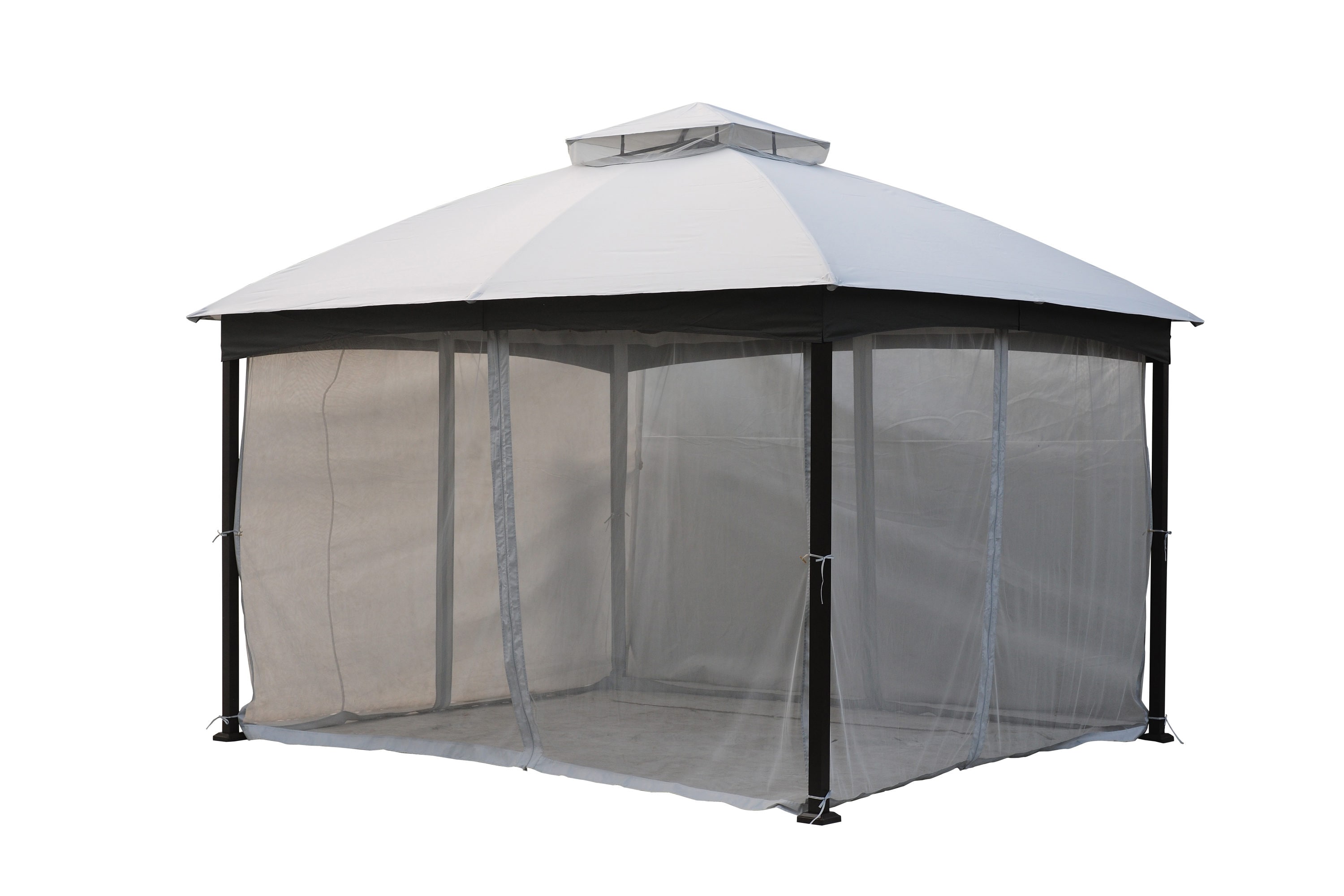 allen + roth TPGAZ2403A Wood-Resin-Gazebos - View #6
