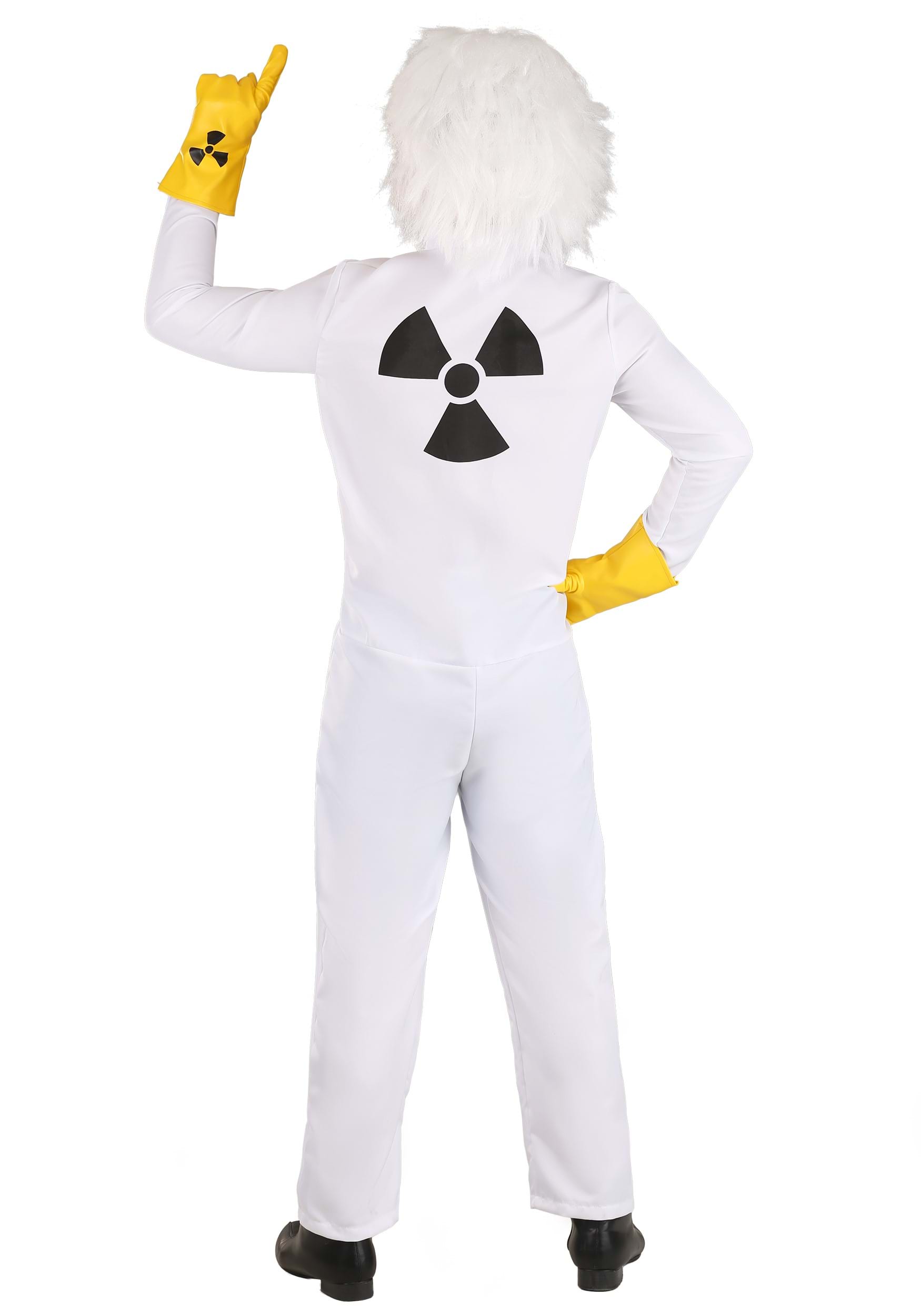 doc brown fancy dress HalloweenCostumes.com FUN Costumes Back to the Future Costume Medium Drop: CW40 2025 40 All Royal Blue Do not use if Size:Cathedral