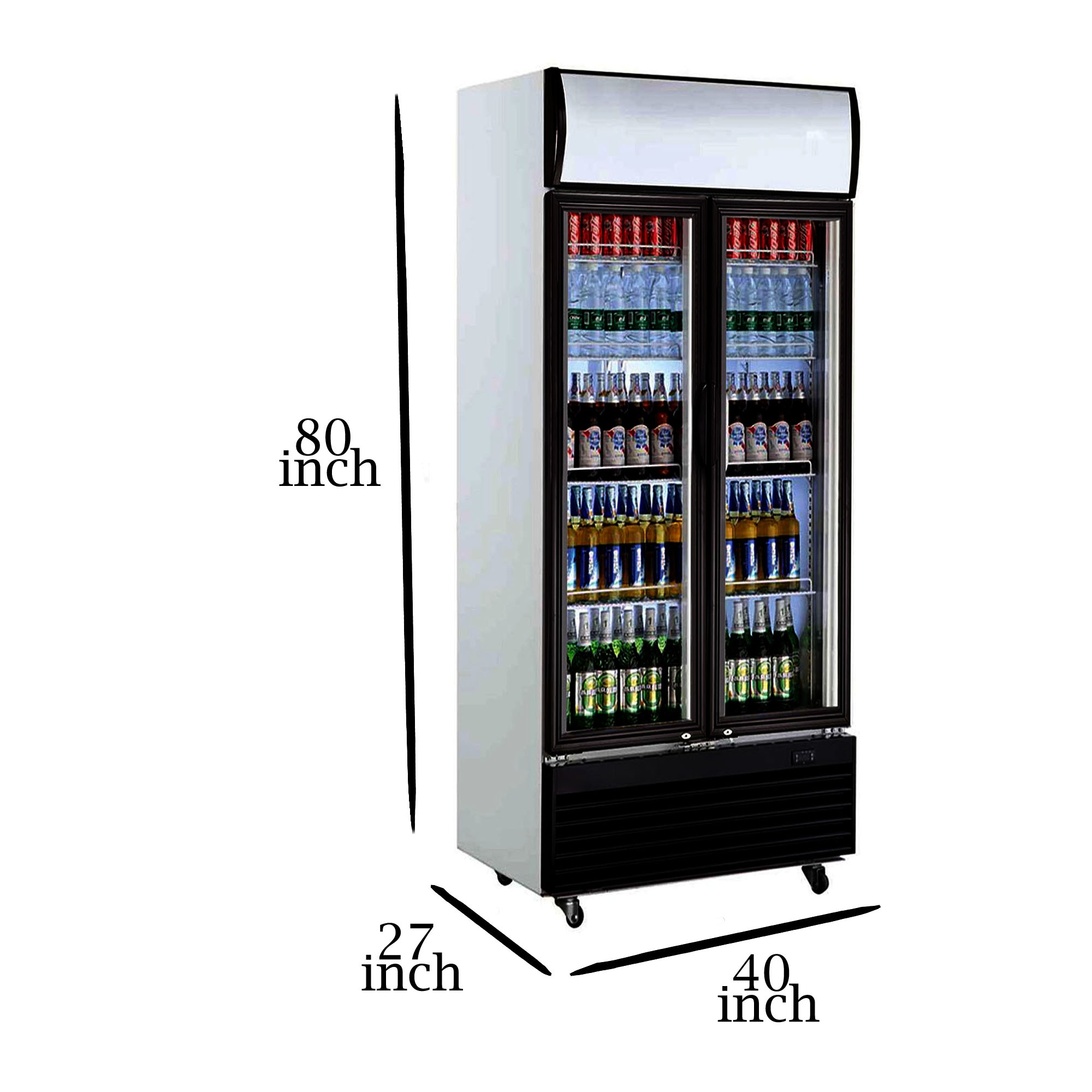 Cooler Depot 3XXLG800 Commercial-Refrigerators - View #6