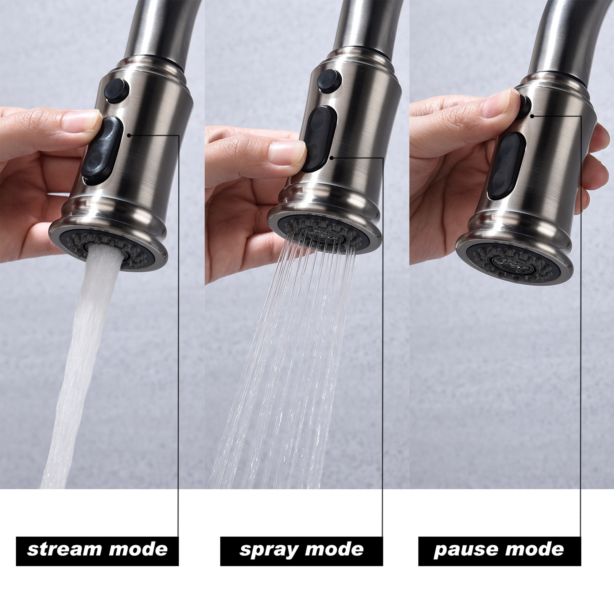 HyperDrop Cart X-7UD934ENA2QW Kitchen-Faucets - View #5
