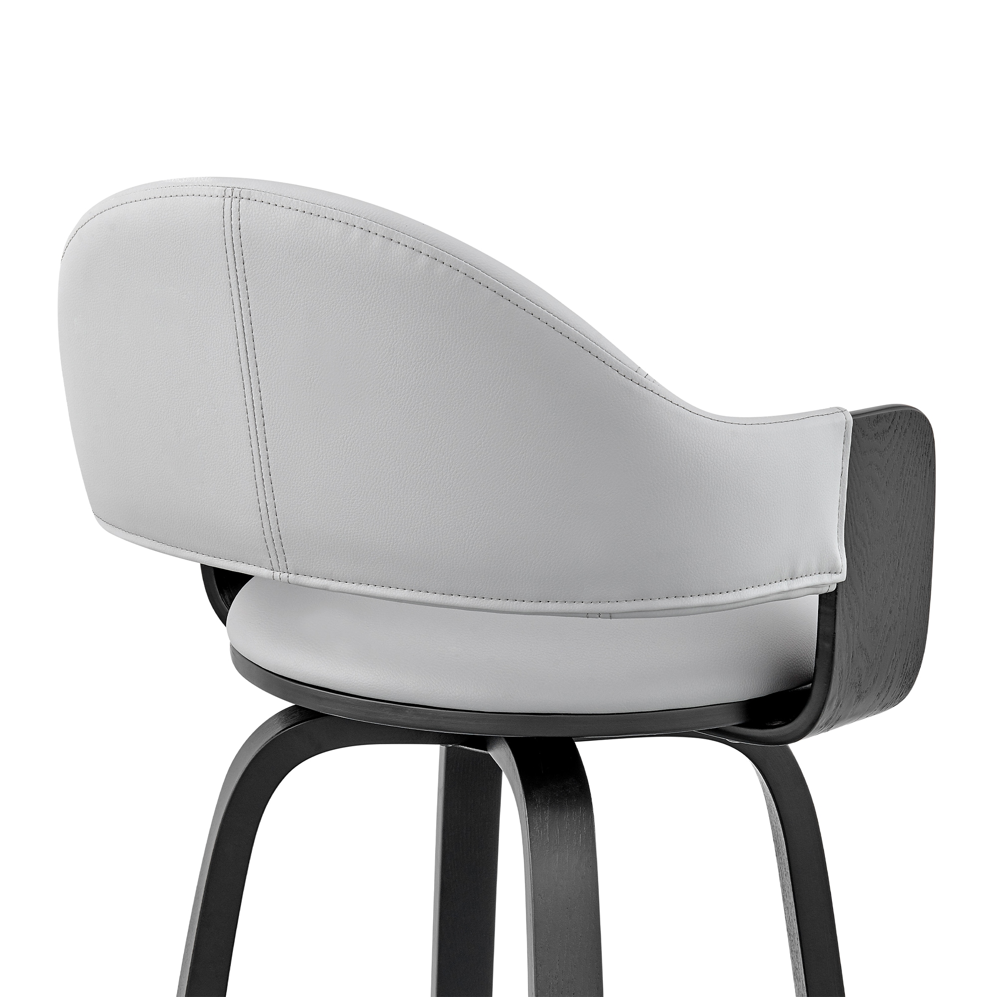 Armen Living LCDXBABLGR30 stools - View #7
