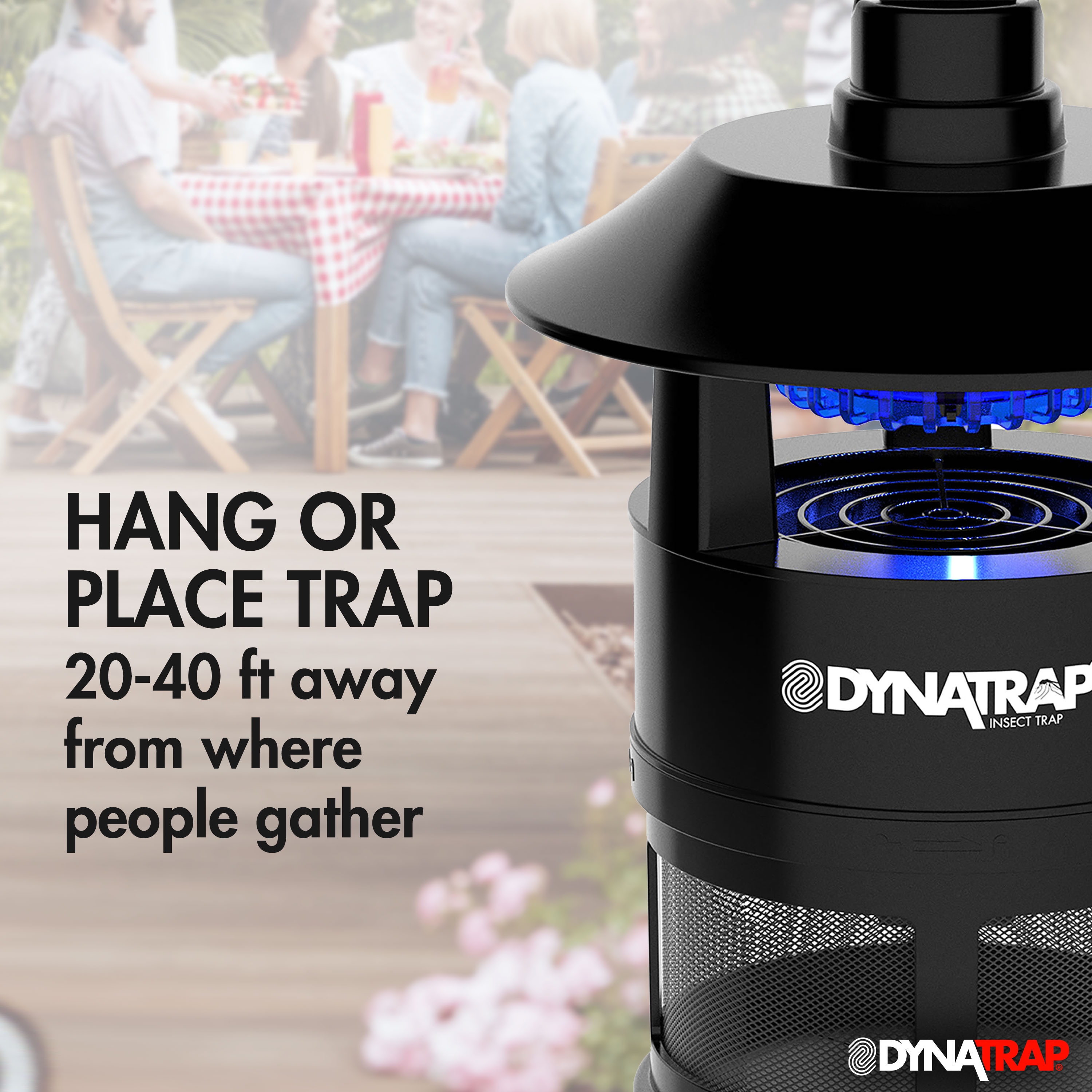 DynaTrap 1/4-Acre AtraktaGlo Indoor/Outdoor Insect Trap at