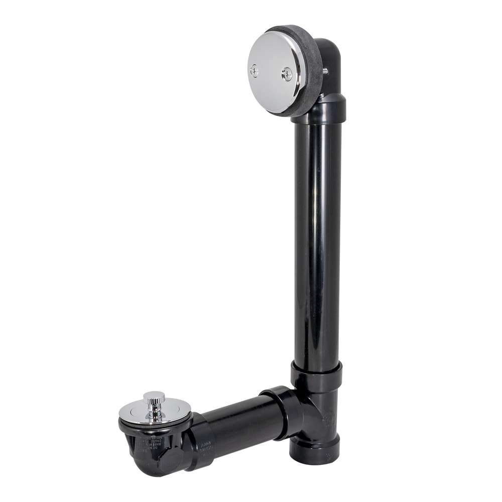EASTMAN 35298 1-1/2-in Chrome Chrome Lift and lock Drain with PVC Pipe Included
