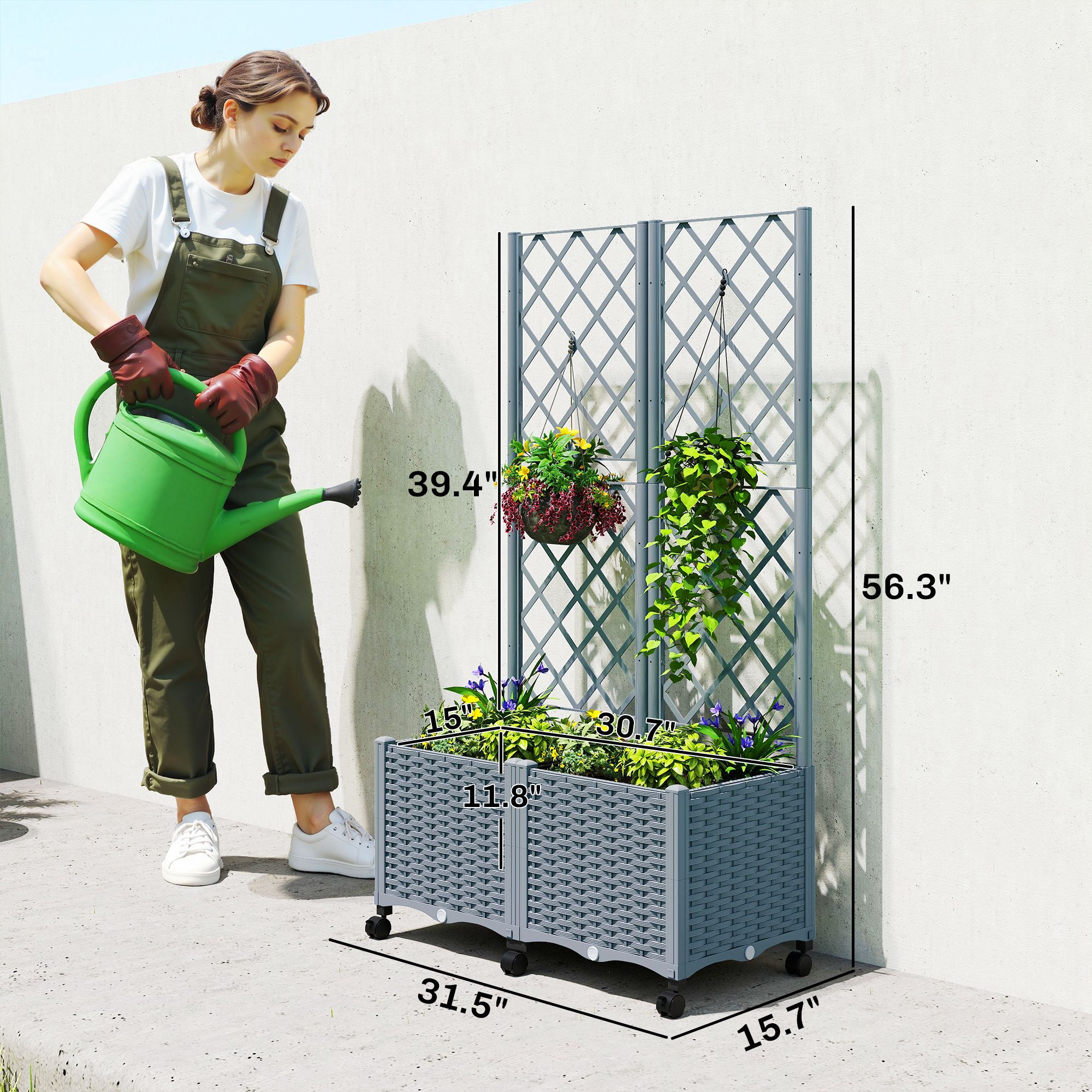 JUSHUA WXY-7HEGIV Raised-Garden-Beds - View #3