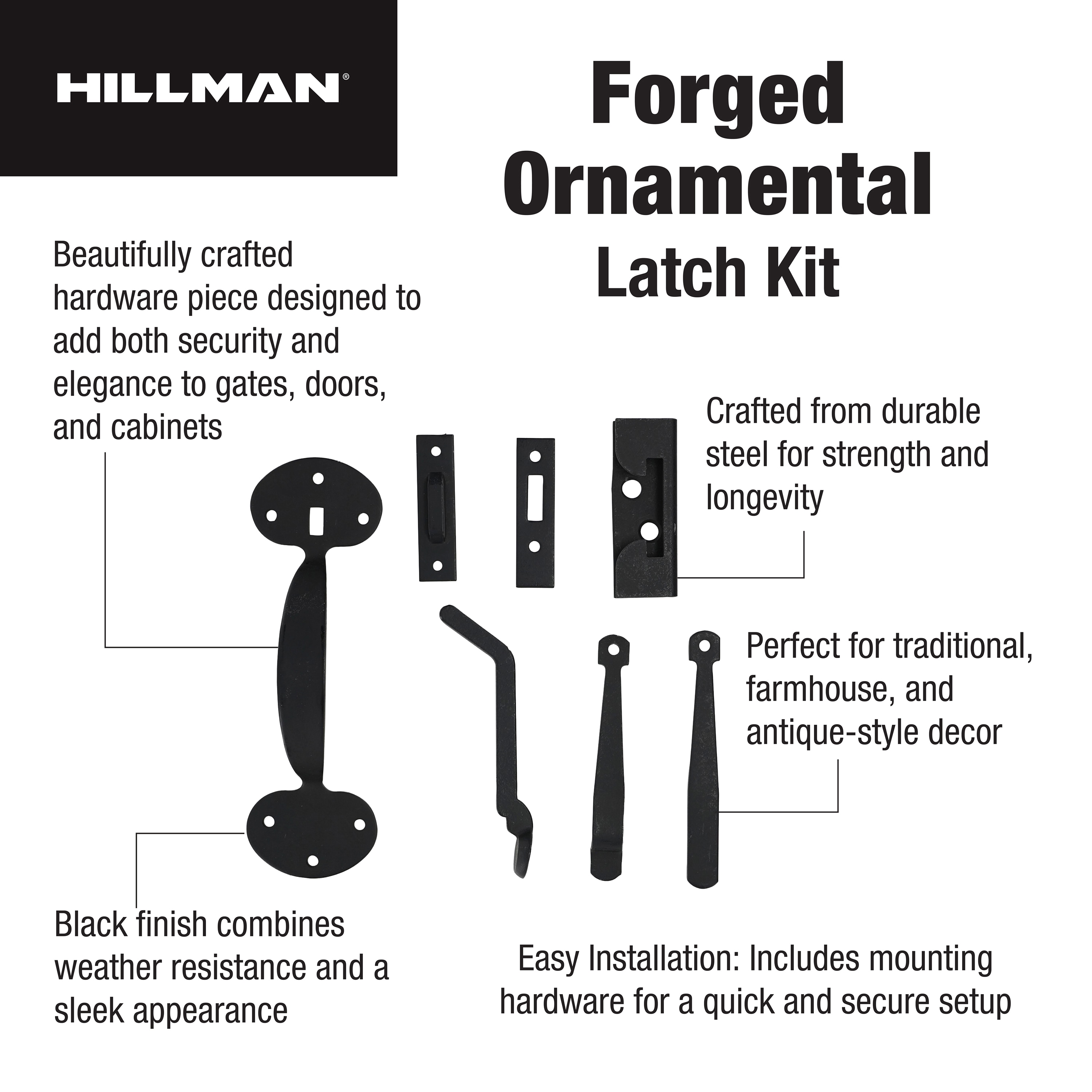 Hillman 9987754 Gate-Hardware - View #4