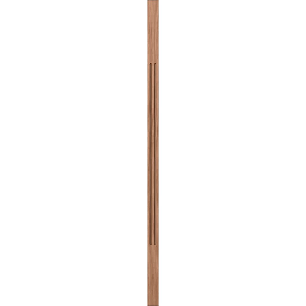 L.J. Smith Stair Systems LJF-5060-WO 34 34-in x 1.25 Unfinished White Oak Square Top Stair Baluster