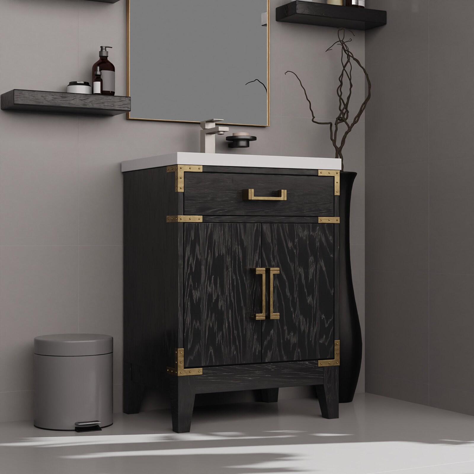 Lexora LVW24SJ500 Bath-Vanity-Combo - View #11