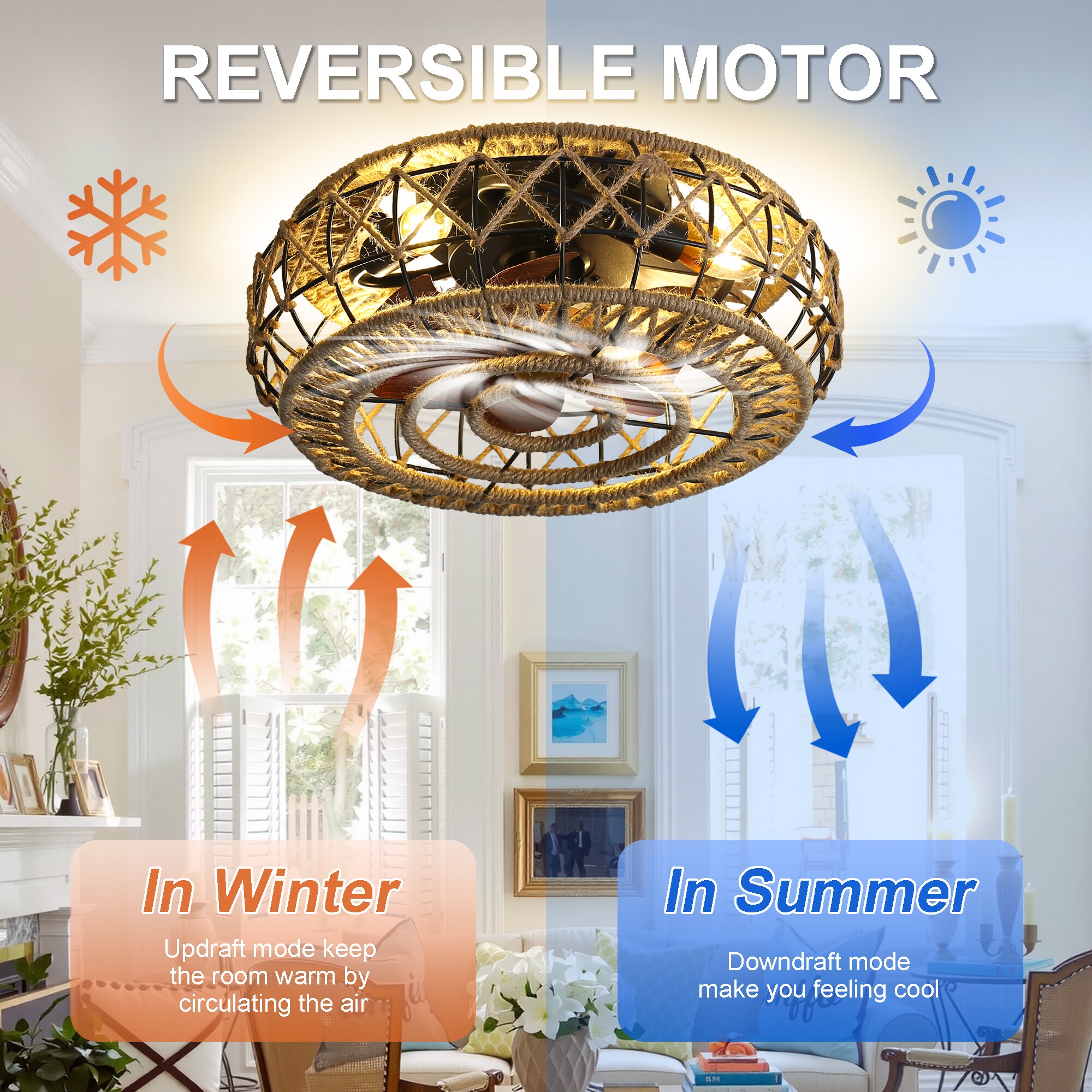 Sunrinx MG9-CF-5 Ceiling-Fans - View #6