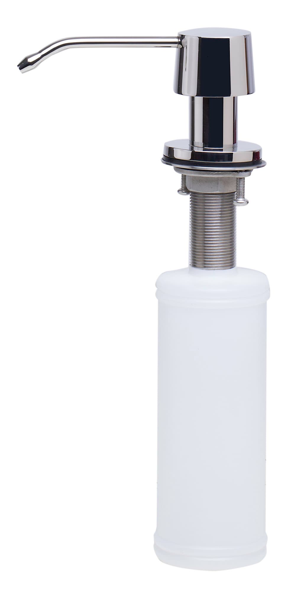 ALFI AB5004-PSS Polished Stainless Steel 12.0-oz. Capacity Deck-mount Soap and Lotion Dispenser