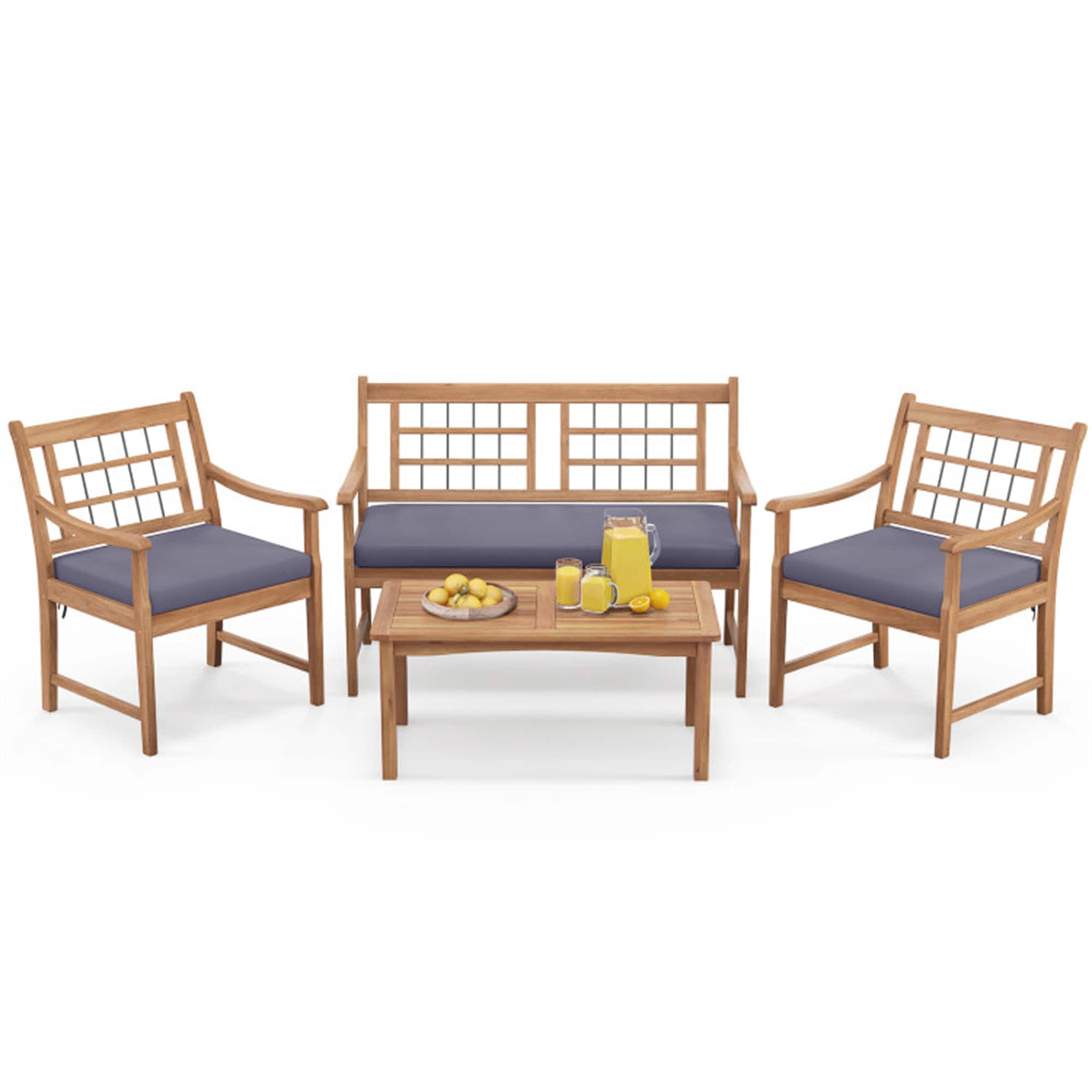 BABOOM BOM-2588GR+-CO Patio-Conversation-Sets - View #4