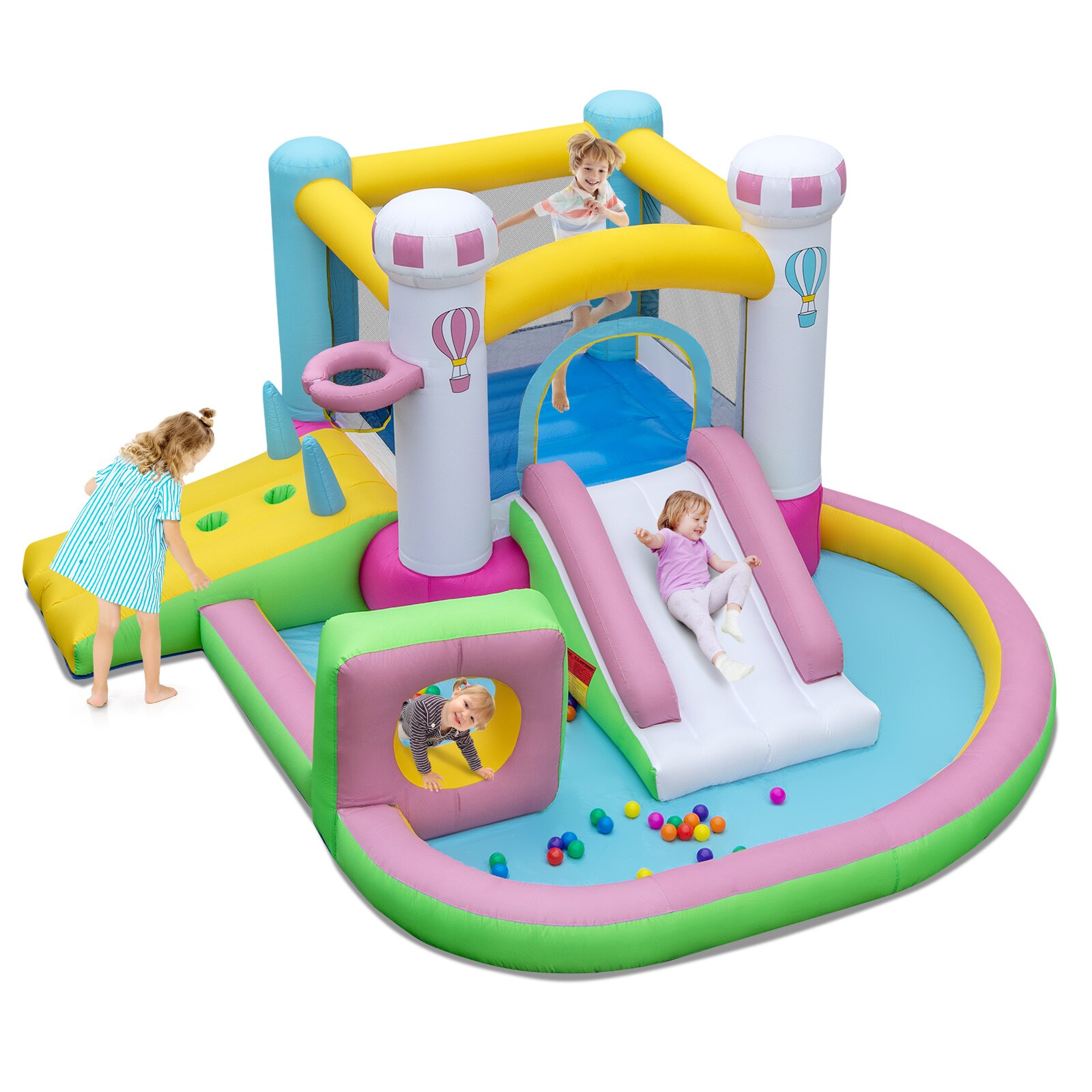 Slickblue D-CO-95711PN Bounce-Houses - View #2