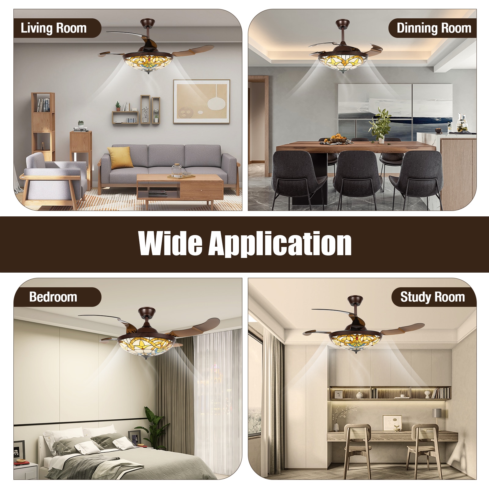 Oukaning HG-HCX7016-871US Ceiling-Fans - View #8