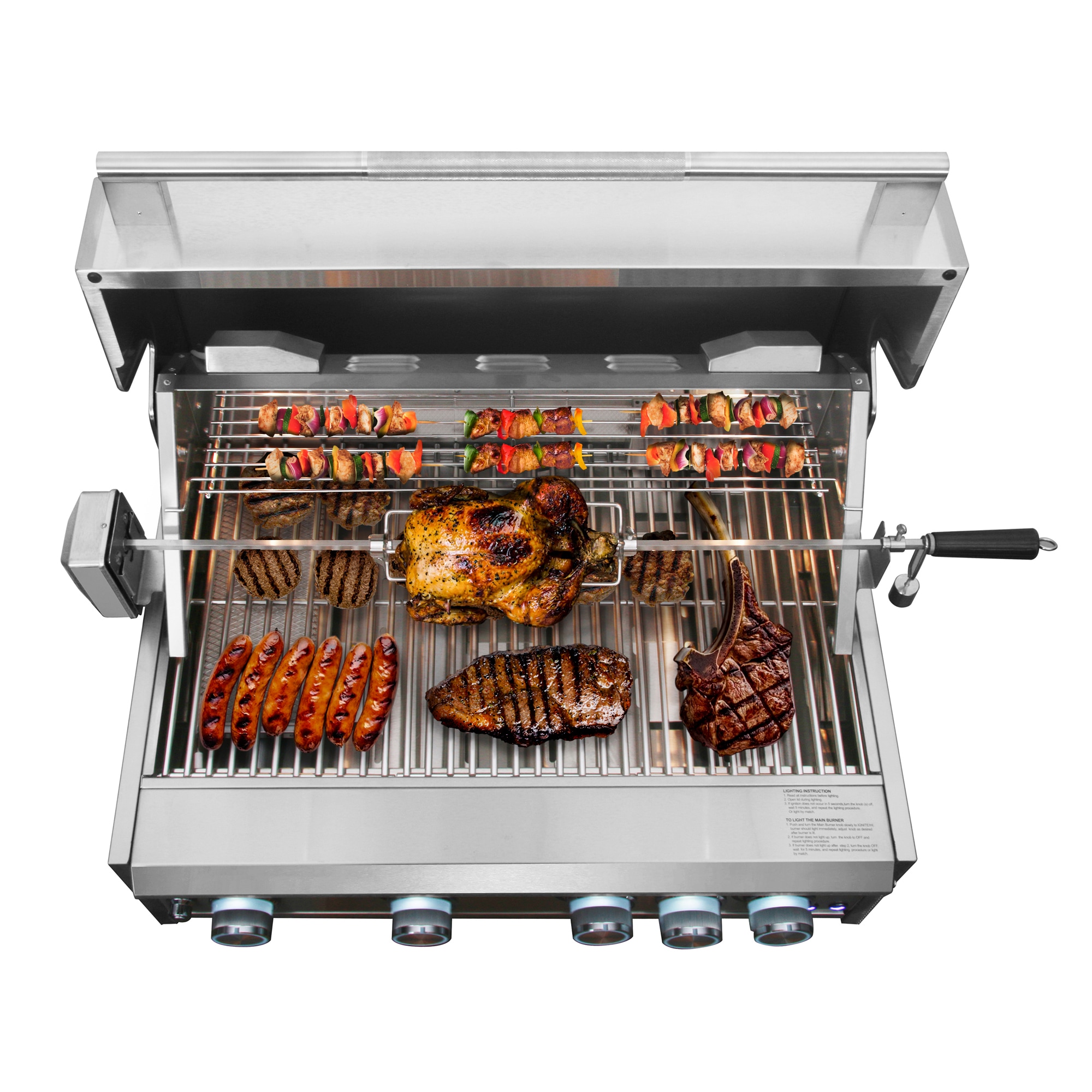Cosmo COS-BGGN325K Builtin-Gas-Grills - View #17