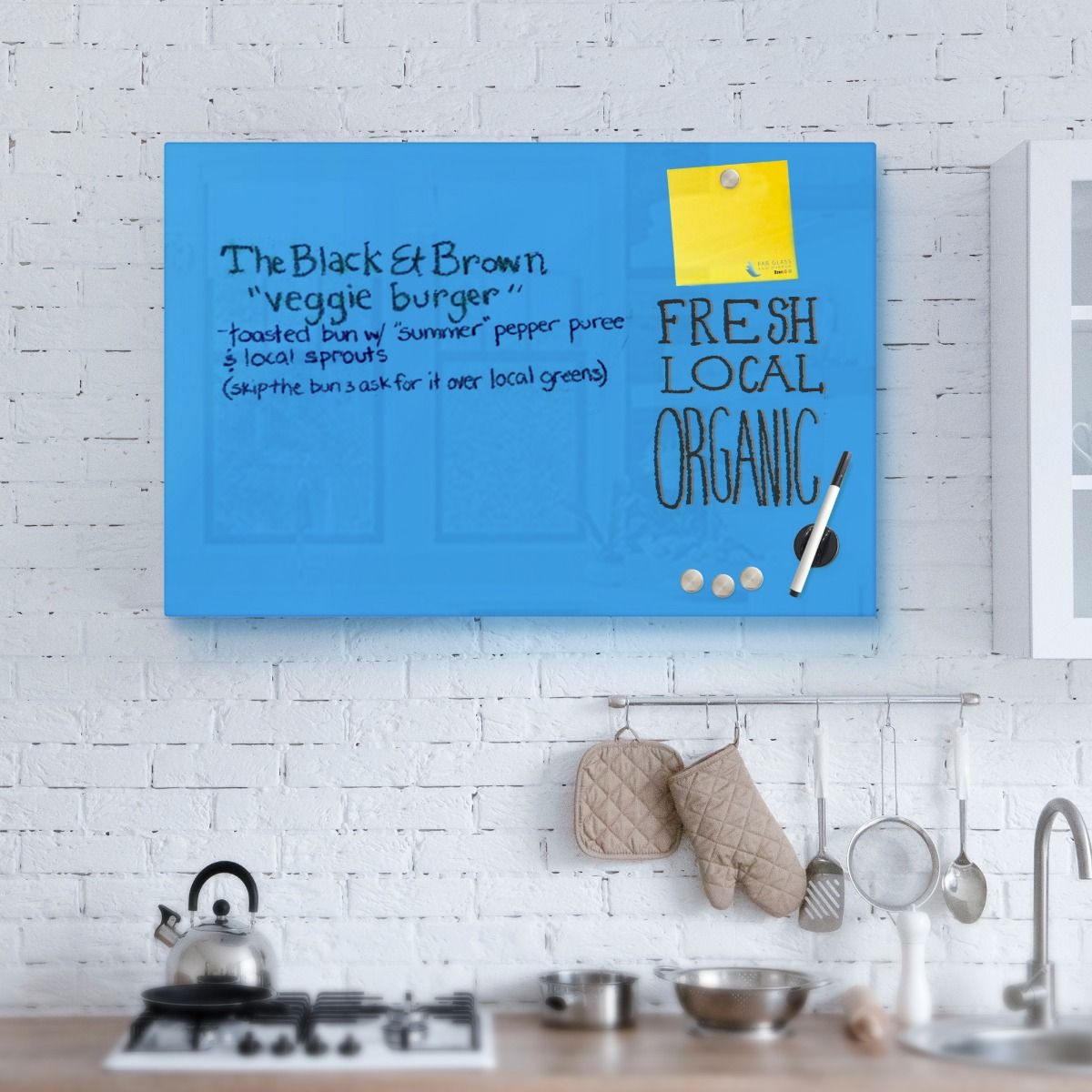 Fab Glass and Mirror MB48X60-SB606 Dry-Erase-Bulletin-Boards - View #3