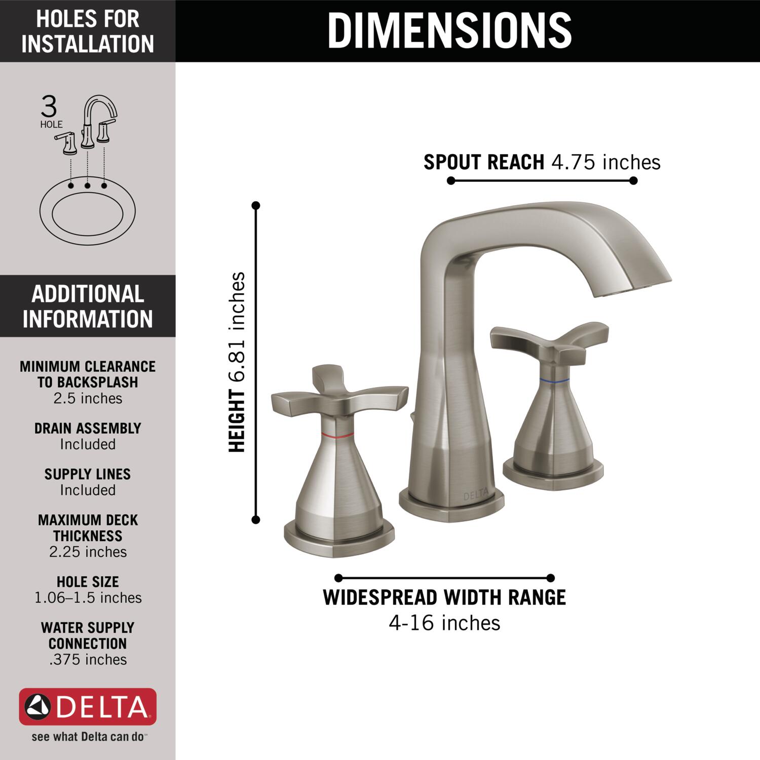 Delta 357766-SSMPU-DST Lavatory-Faucets - View #3
