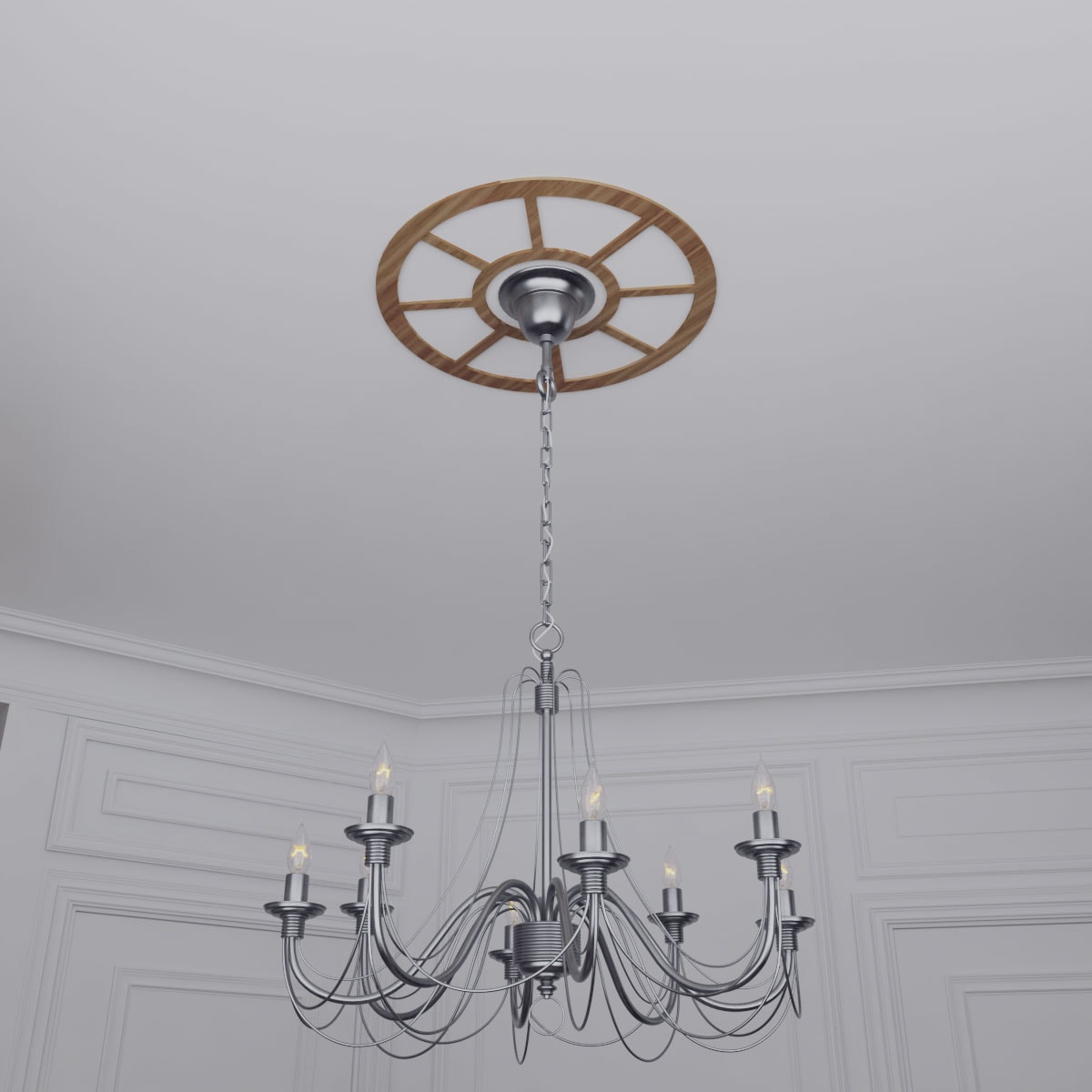 Ekena Millwork CMWP16X0250GRWA Ceiling-Medallions - View #11