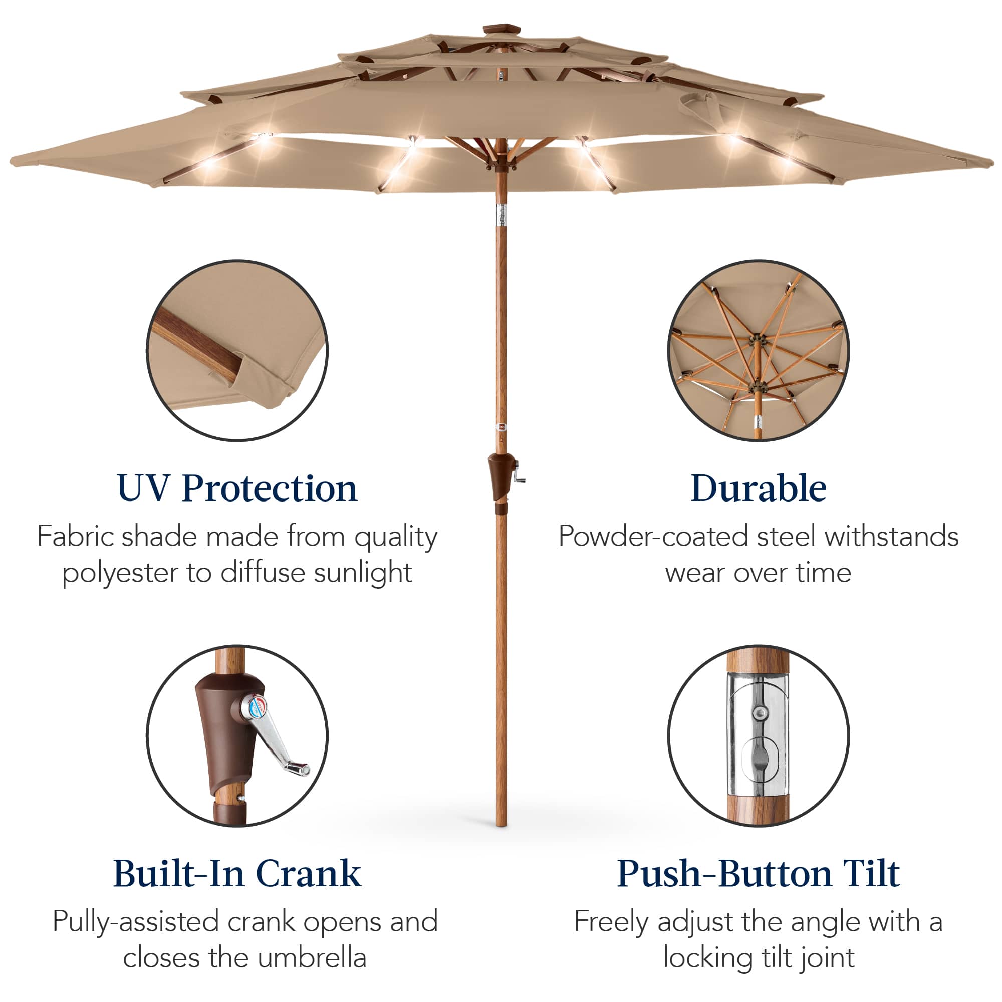 Best Choice Products SKY8634 Umbrellas-2 - View #7