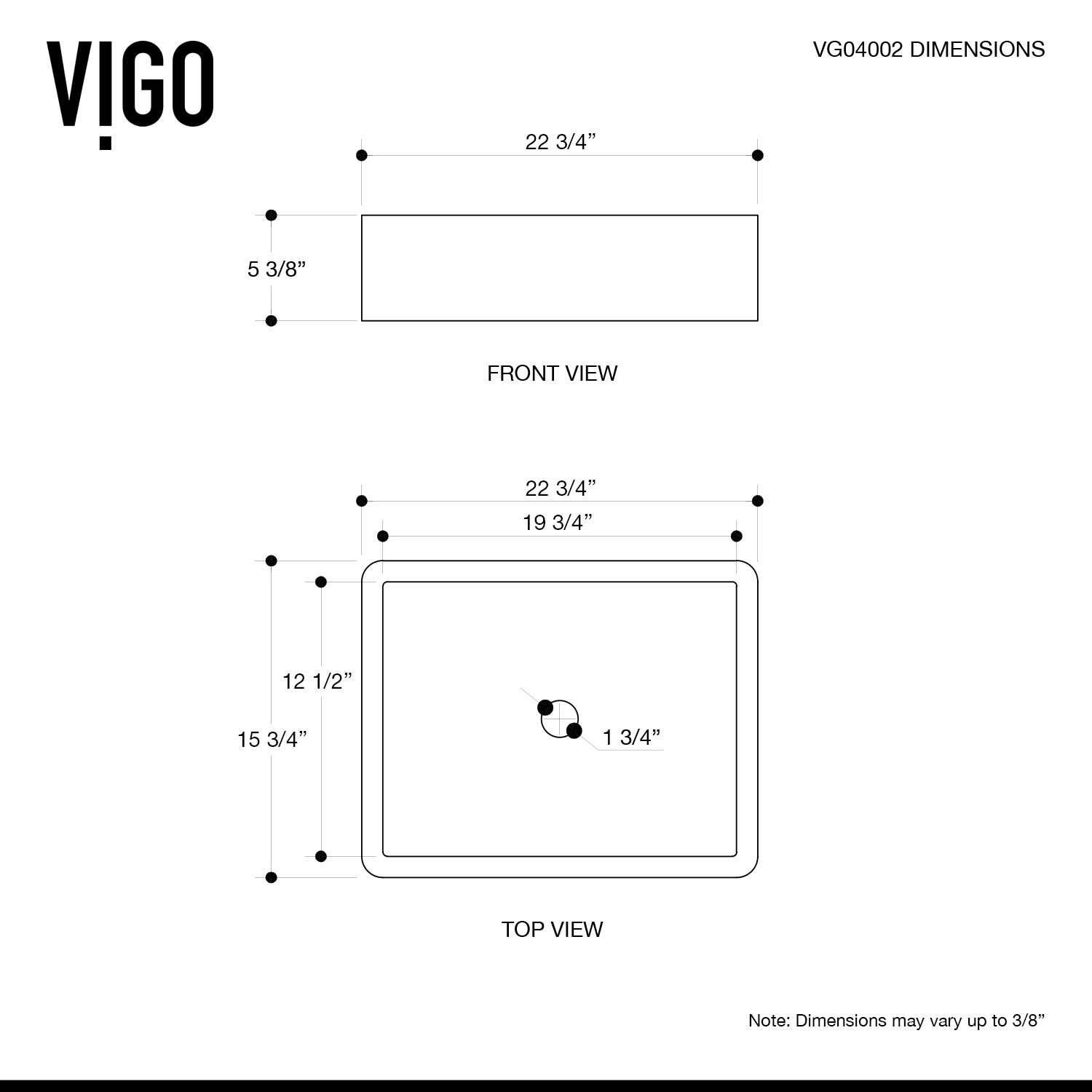 VIGO VGT936 Bath-Sink - View #10