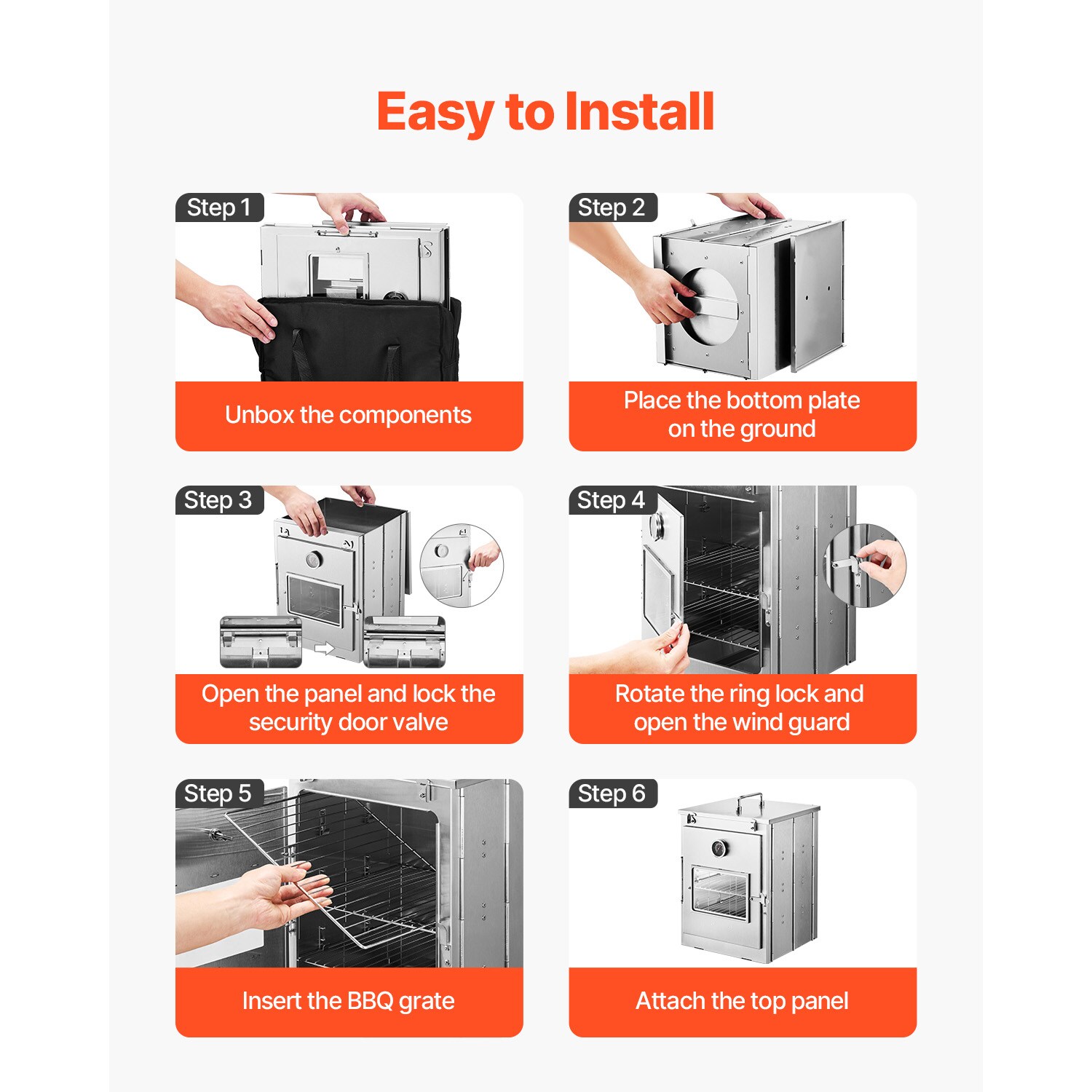 VEVOR SCZDKSC0000008238V0 Dwall-Elec-Oven - View #6