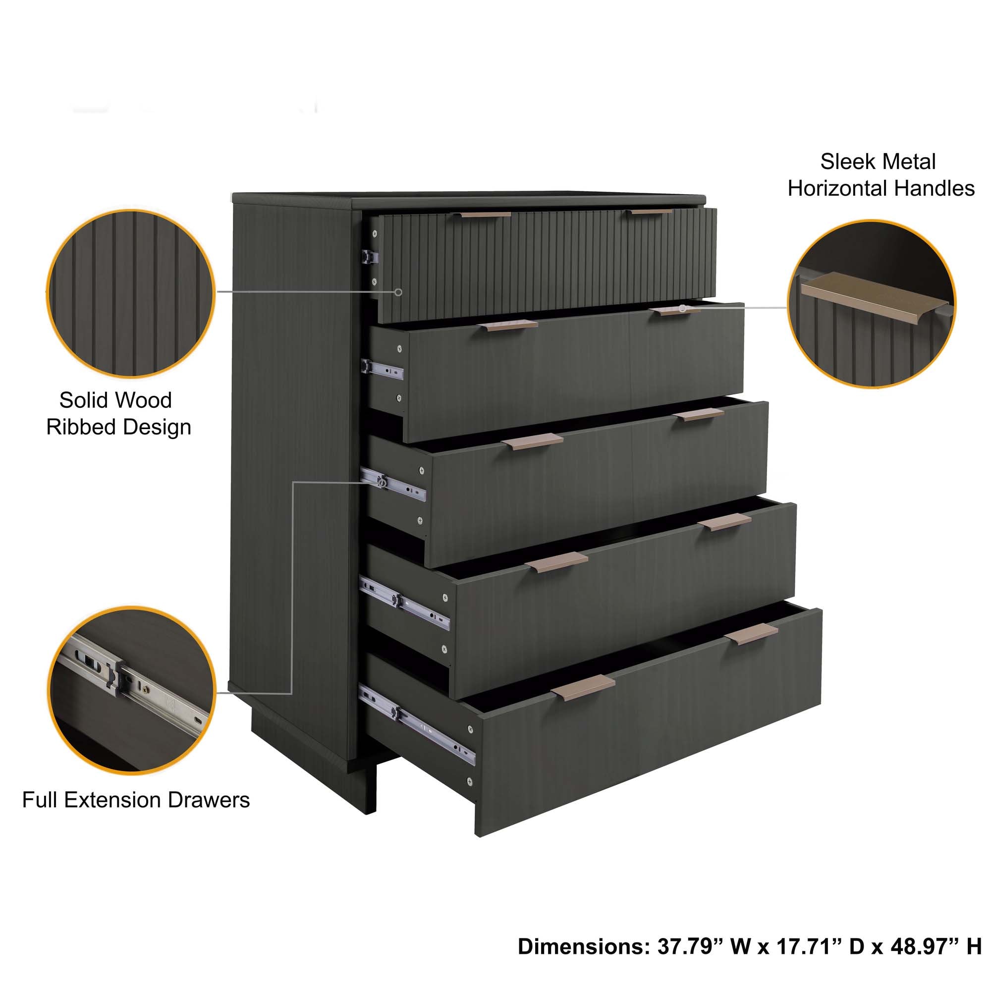 Manhattan Comfort DR-5025 dressers - View #4