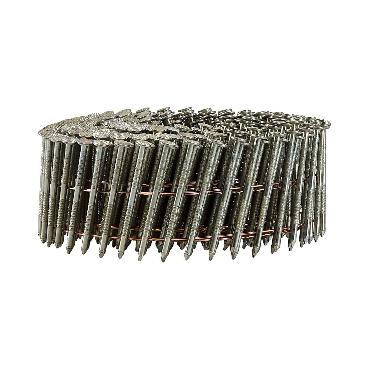FREEMAN SNRSG92-175WC 15 Degree 1-3/4 In Wire Collated Galvanized Ring Shank Coil Siding Nails (3600-Count)
