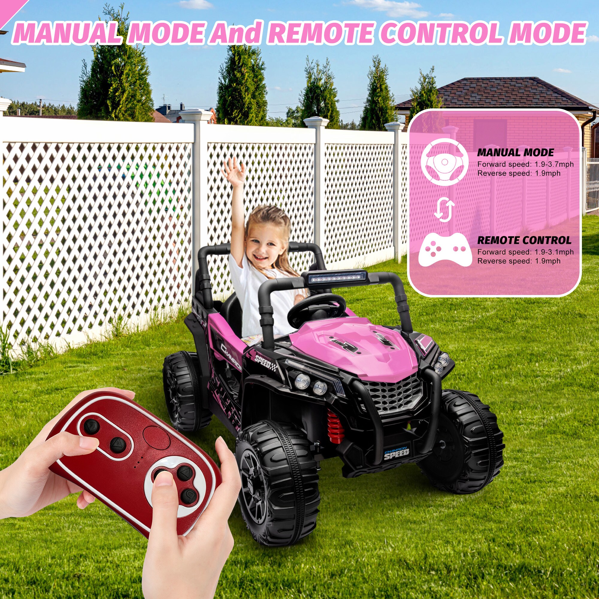 Der Rose RIDE ON CAR-002824 Play-Toys - View #4