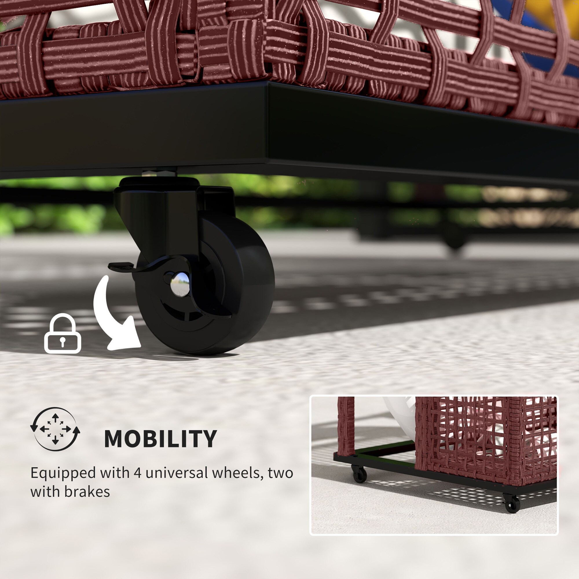 Outsunny 867-086V00MB Deck-Boxes - View #9