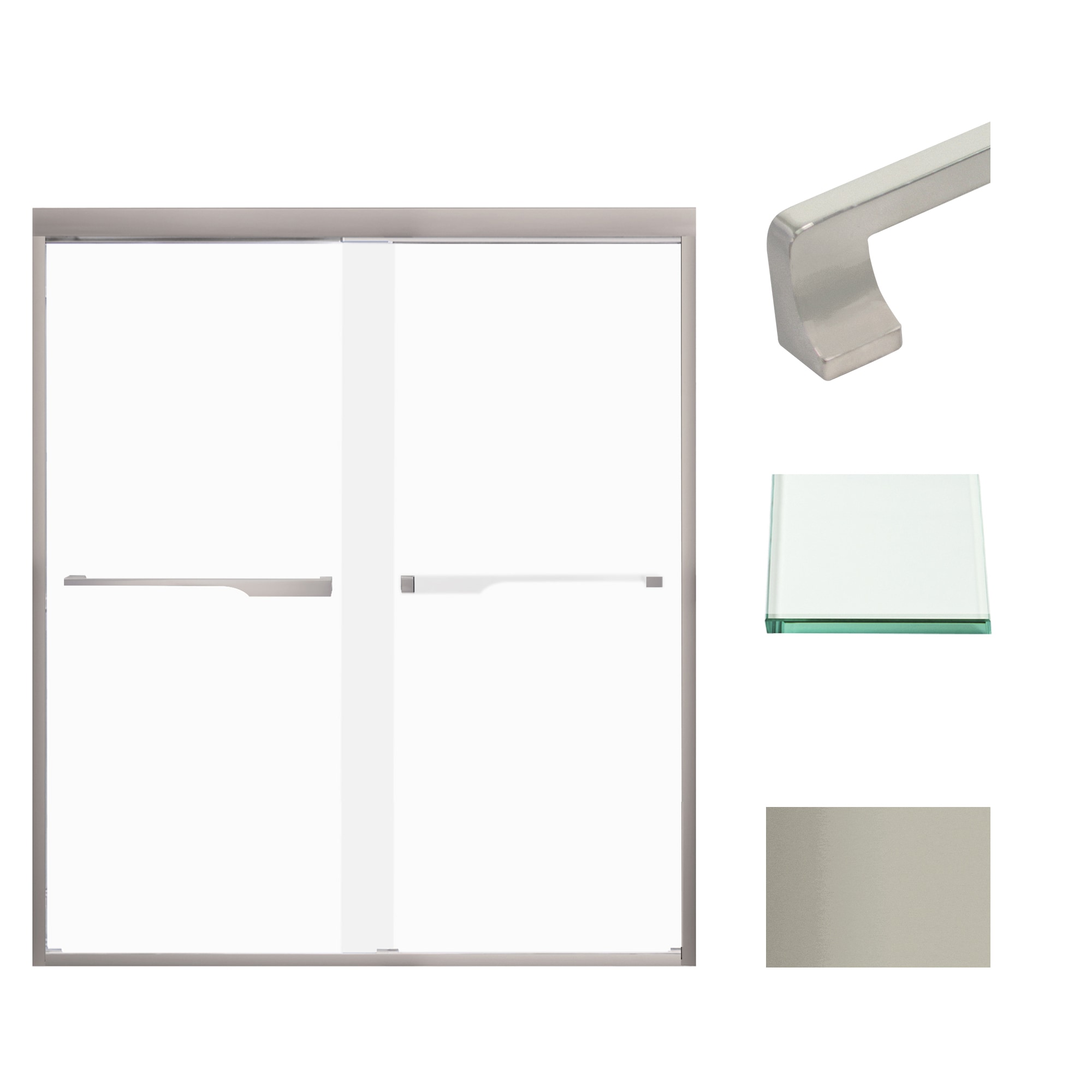 Transolid FBPT607008F-J-BN Shower-Doors - View #2