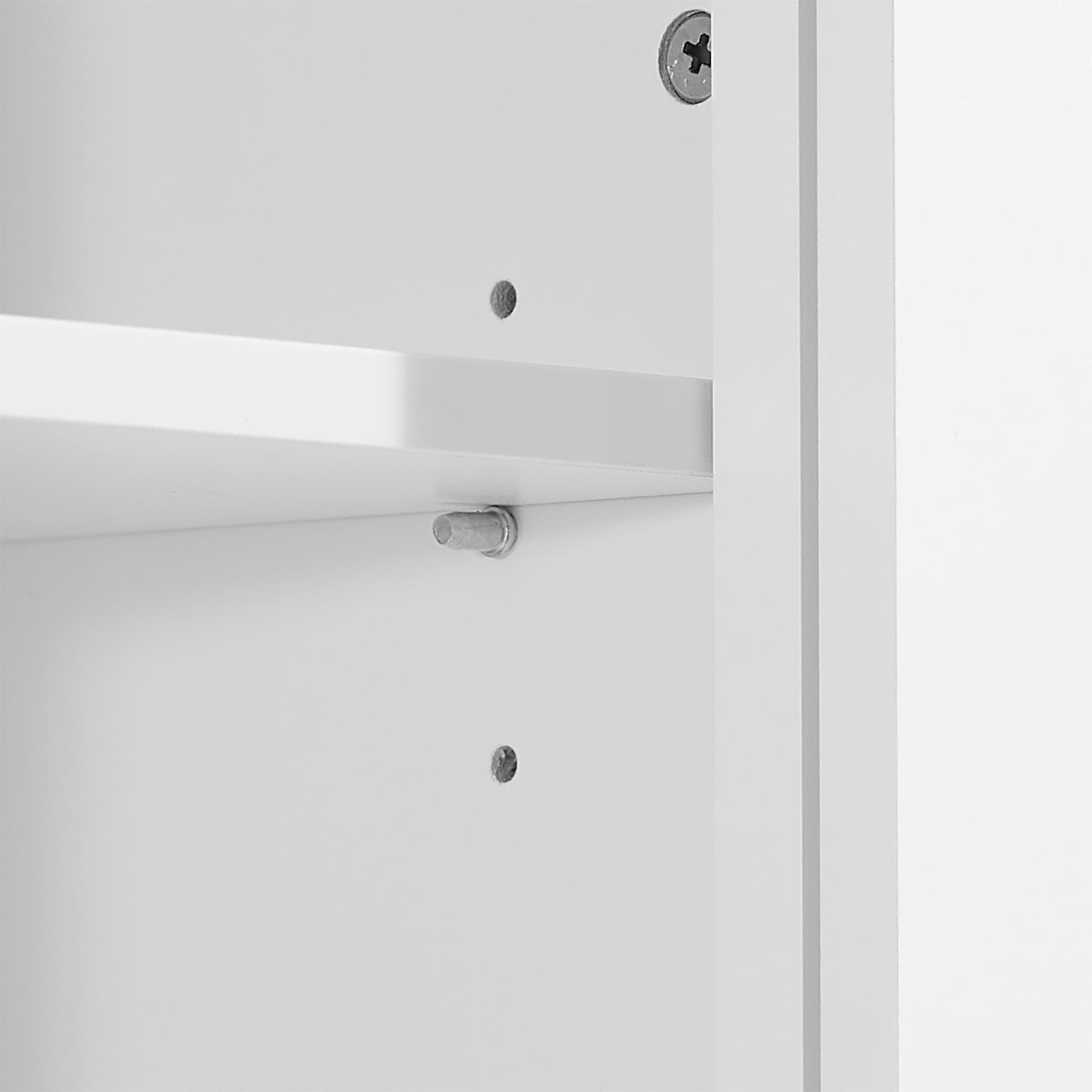 Hrinhom BA09-WHITE Linen-Cabinets - View #8