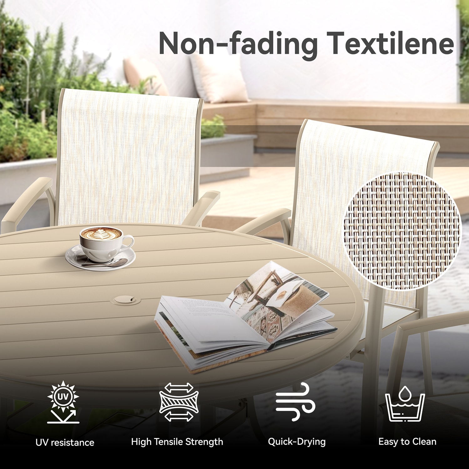 Dimakai DK-6020CT736 Patio-Dining-Sets - View #9