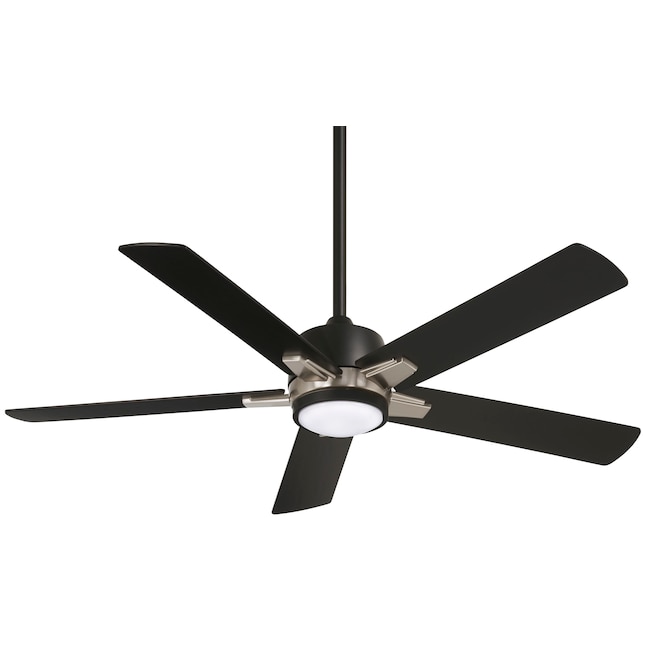 Brushed Nickel Led Indoor Ceiling Fan, Top Rated Minka Aire Ceiling Fans