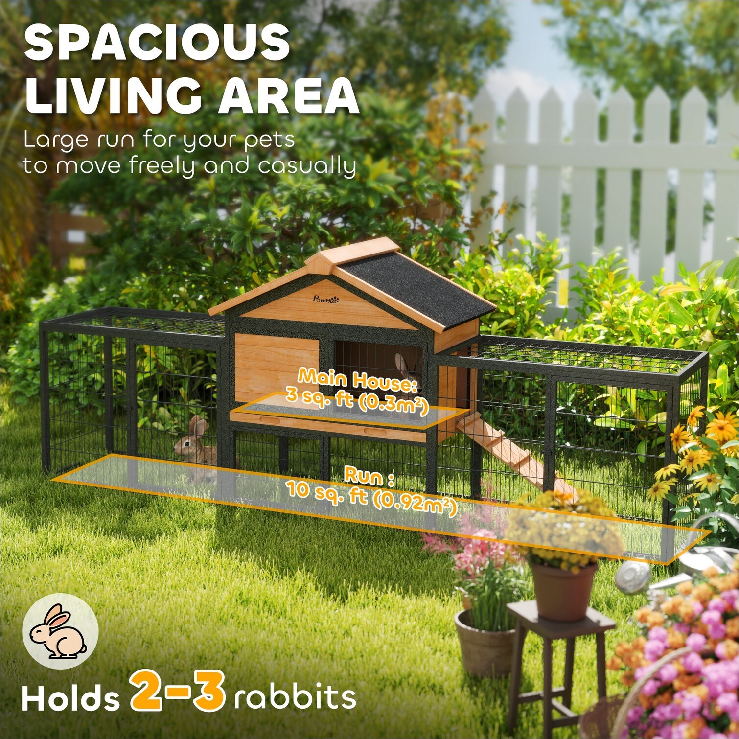 SunJet VE5SWO9SESJJ Chicken-Coops-Rabbit-Hutches - View #3