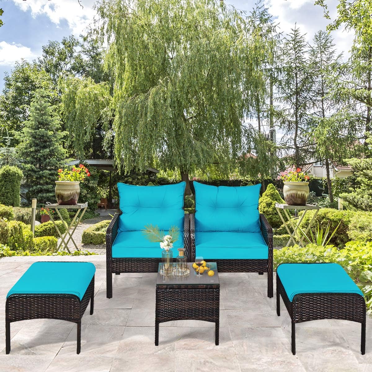 Poinic CWJ68638ATU-X Patio-Conversation-Sets - View #2