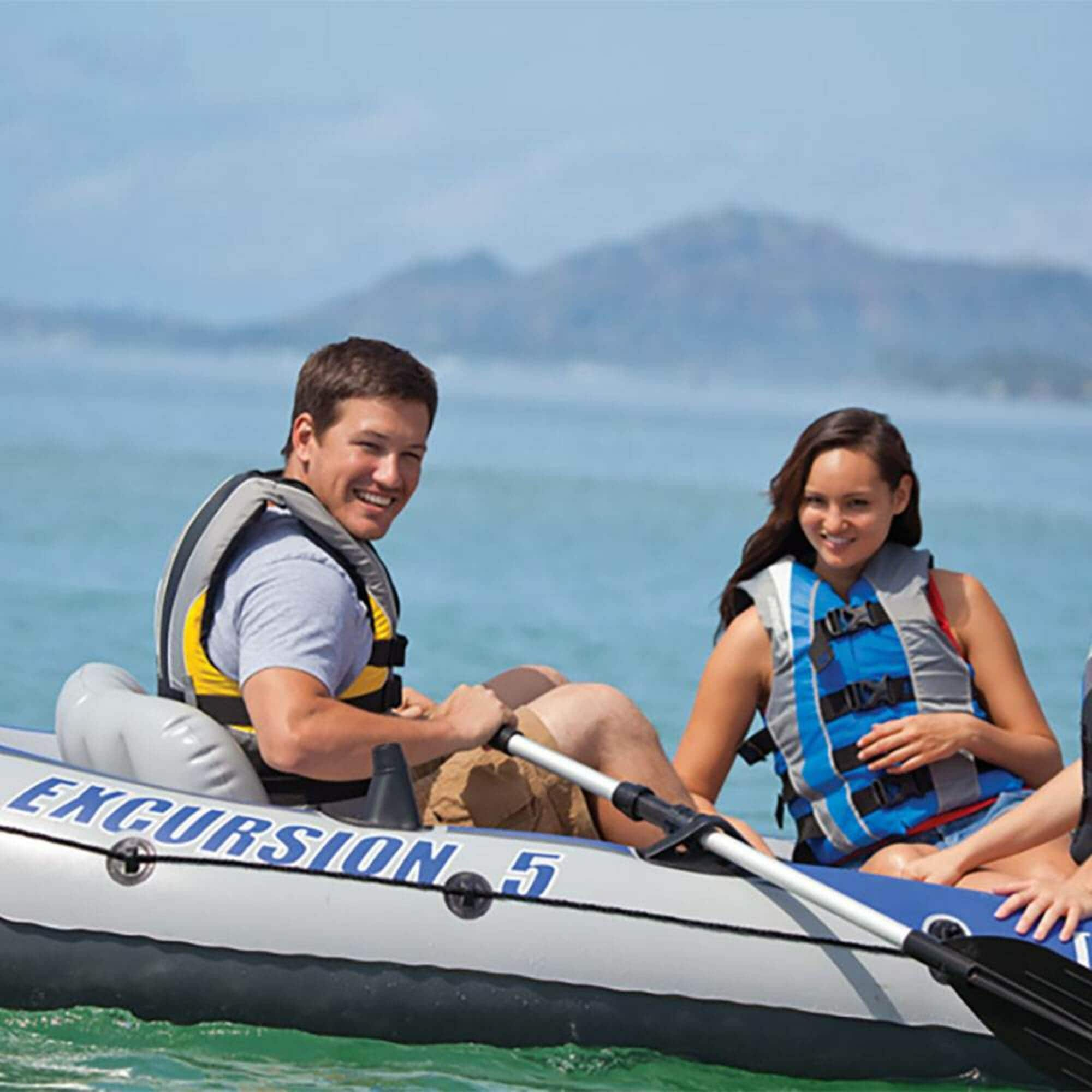 Intex Inflatable 144-ft PVC 1300-lb Dinghy in the Dinghies department at