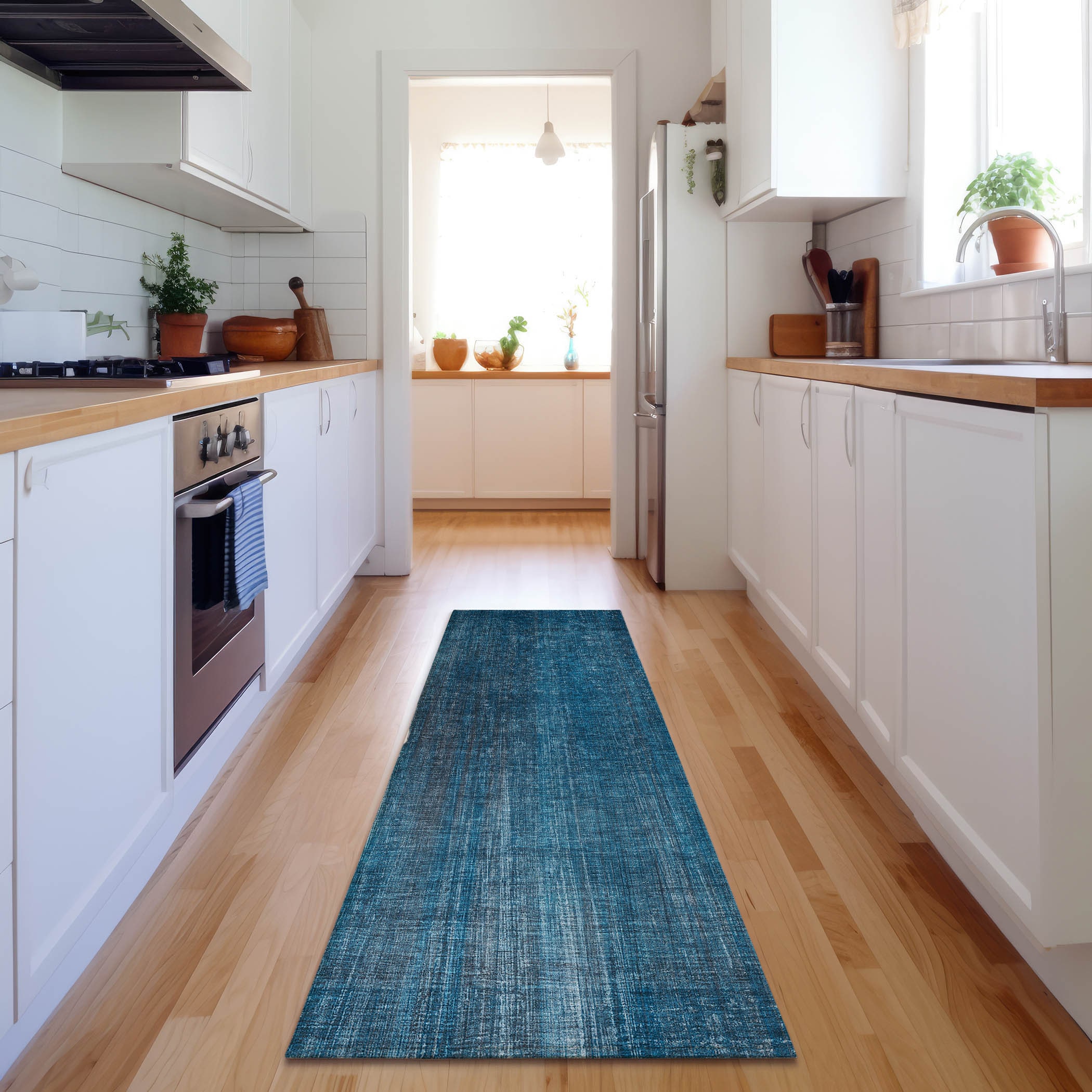 Addison Rugs AMF521PP8RO Mayfield AMF521PP 8 x 8 (ft) Loomed Polyester Purple Round Indoor Abstract Machine washable Area rug