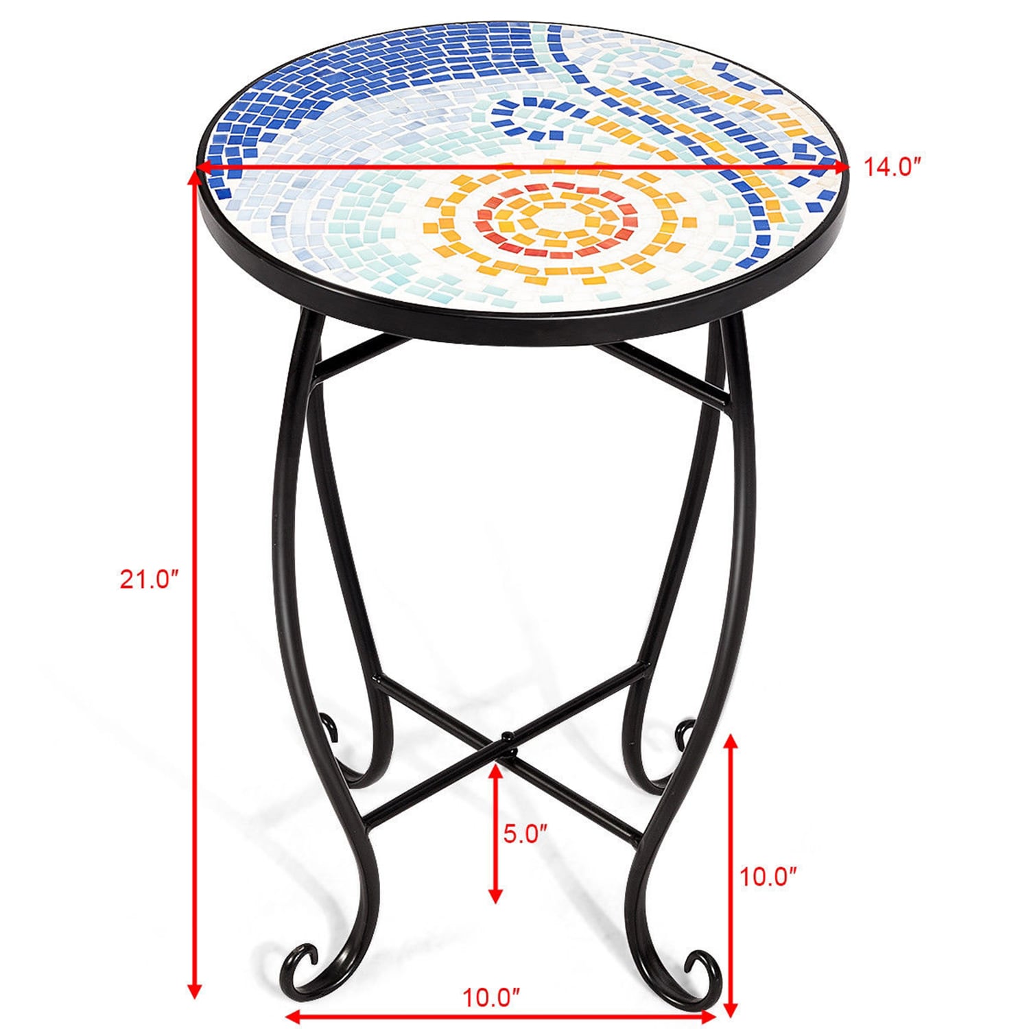 WELLFOR OP-HPY-3552YE Plant-Stand - View #8