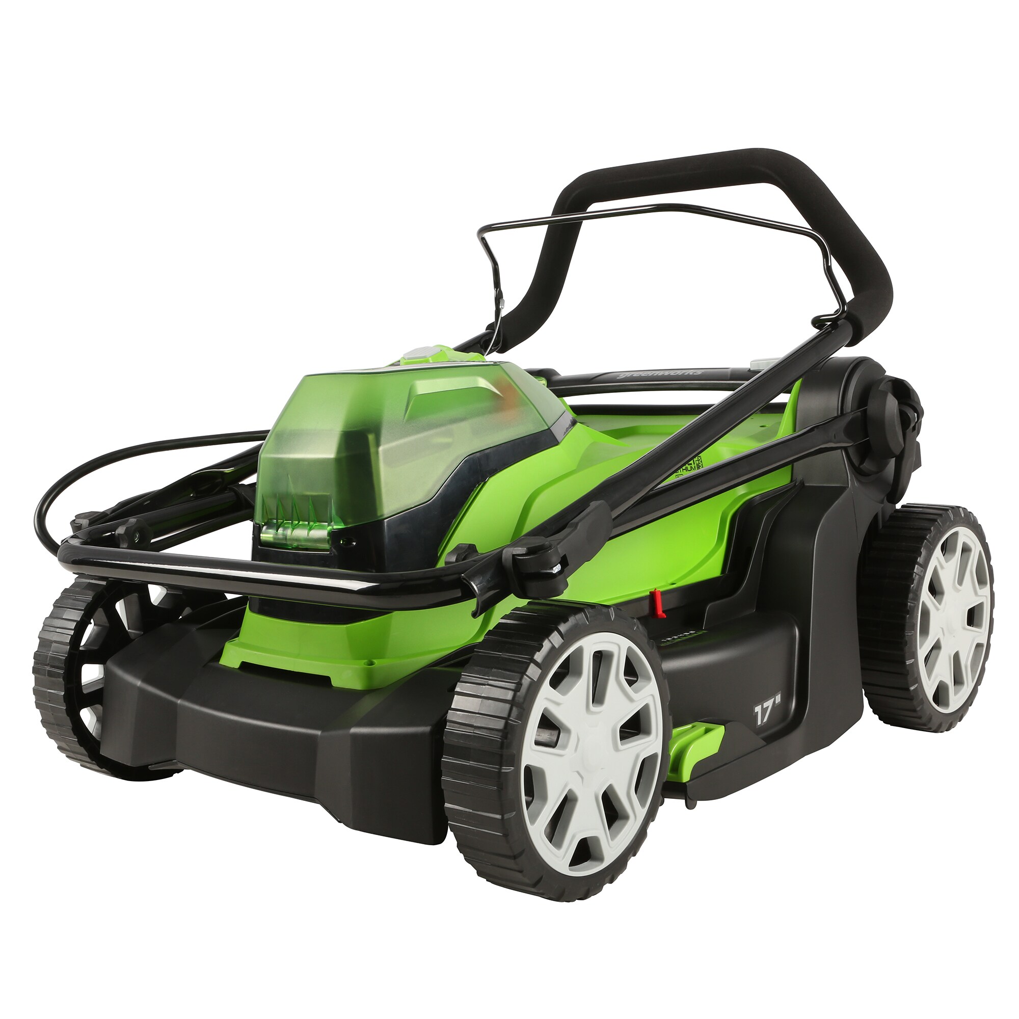 Greenworks 48V (2x24V) 20 in. Brushless Push Lawn Mower with (2) 4.0 Ah Batteries & Charger