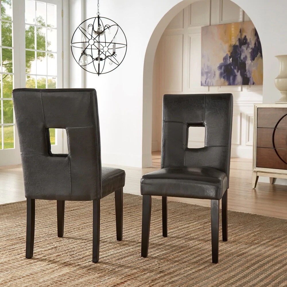 Home Sonata 553270-S1BK2PC Dining-Chairs - View #2